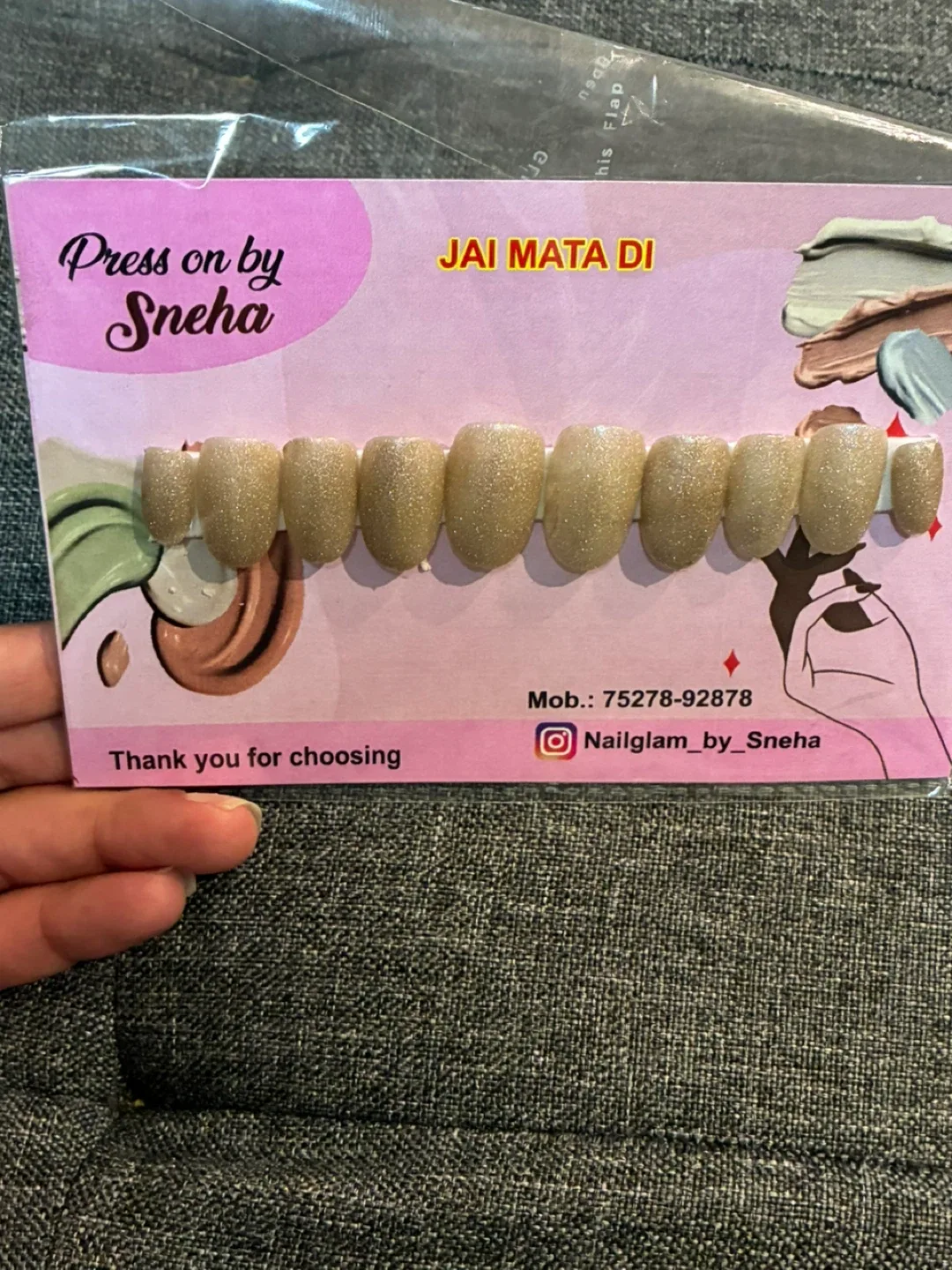 Press on by Sneha Nail Set image indicator(3)