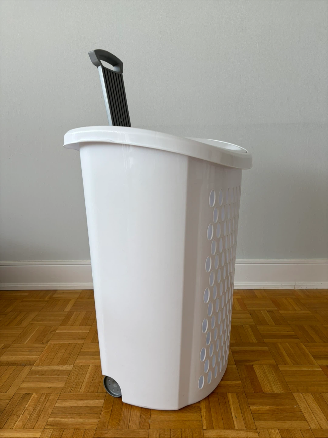 Laundry Basket with Wheels