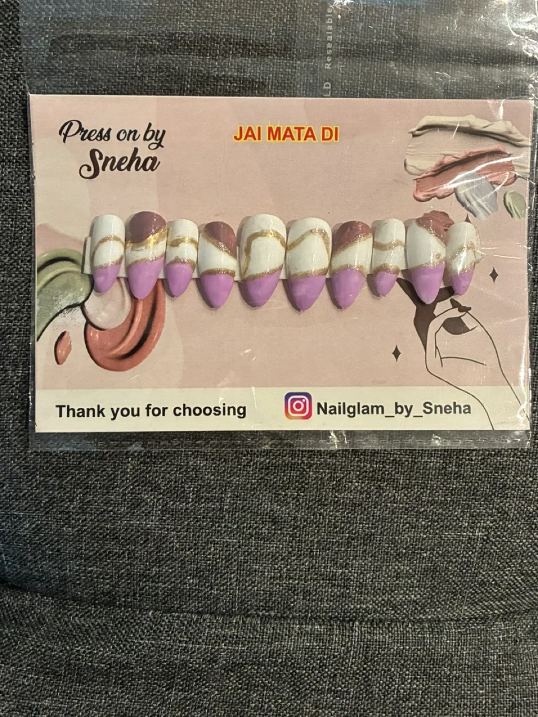 Press on by Sneha Nails image indicator(9)