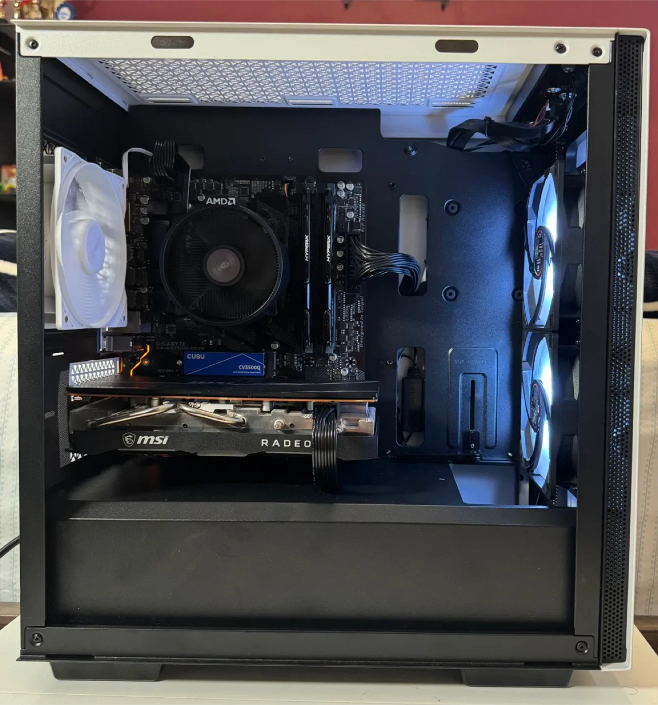 Gaming PC (Ryzen 5 2600 + RX5700 + 16gb DDR4) image indicator(4)