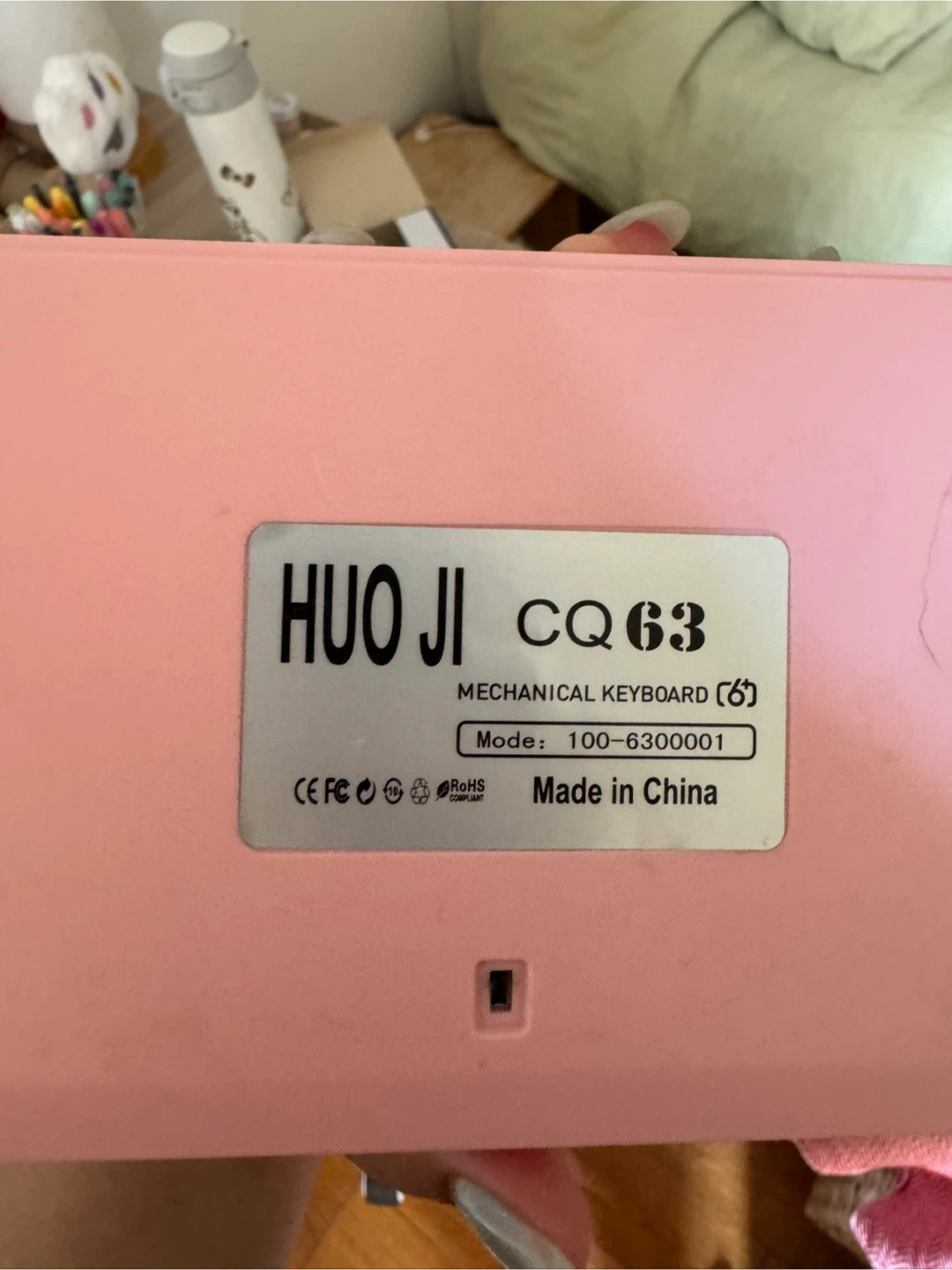 Huoji pink mechanical Keyboard - photo 4