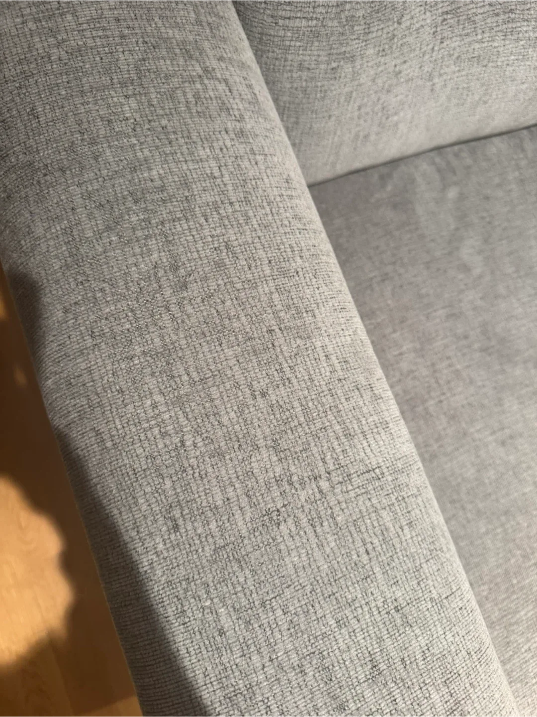 Grey Sectional Sofa with Pillows image indicator(5)