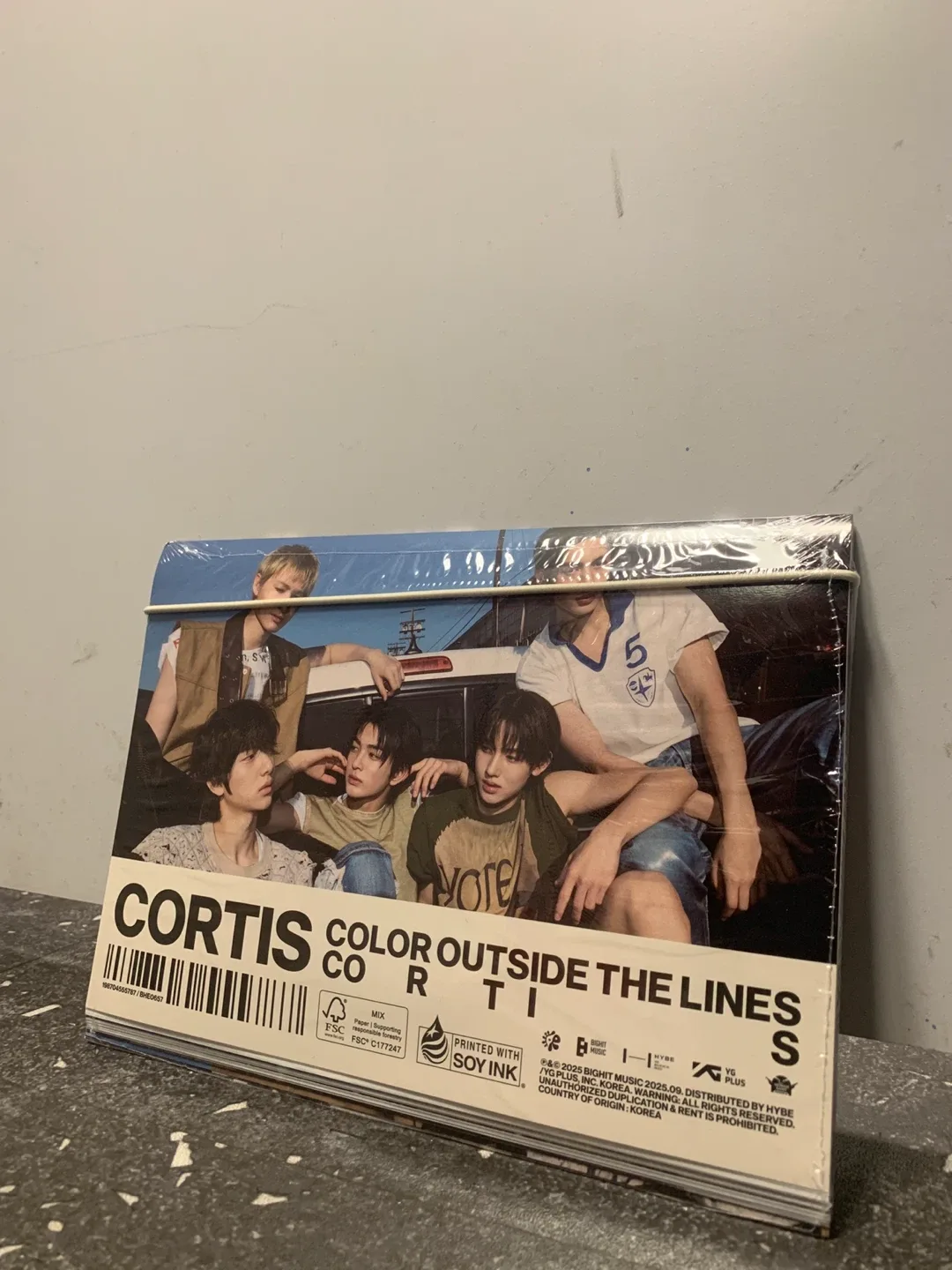 BTS/ Cortis Color Outside The Lines Album