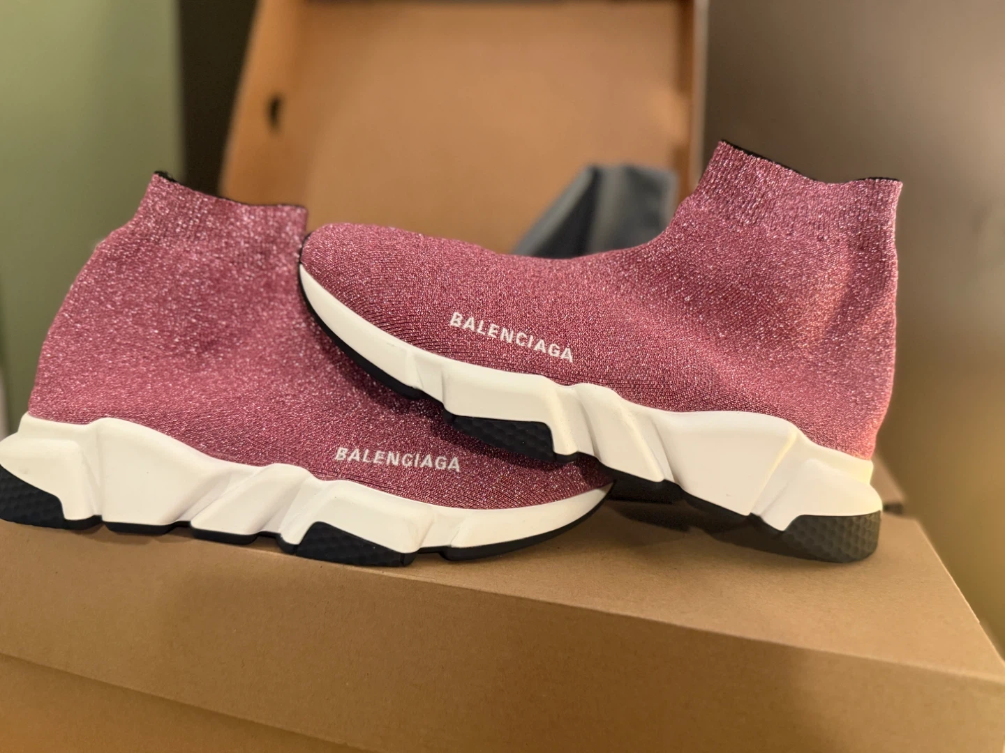 Balenciaga Speed 2.0 Knit Sneakers Size 39 - photo 2