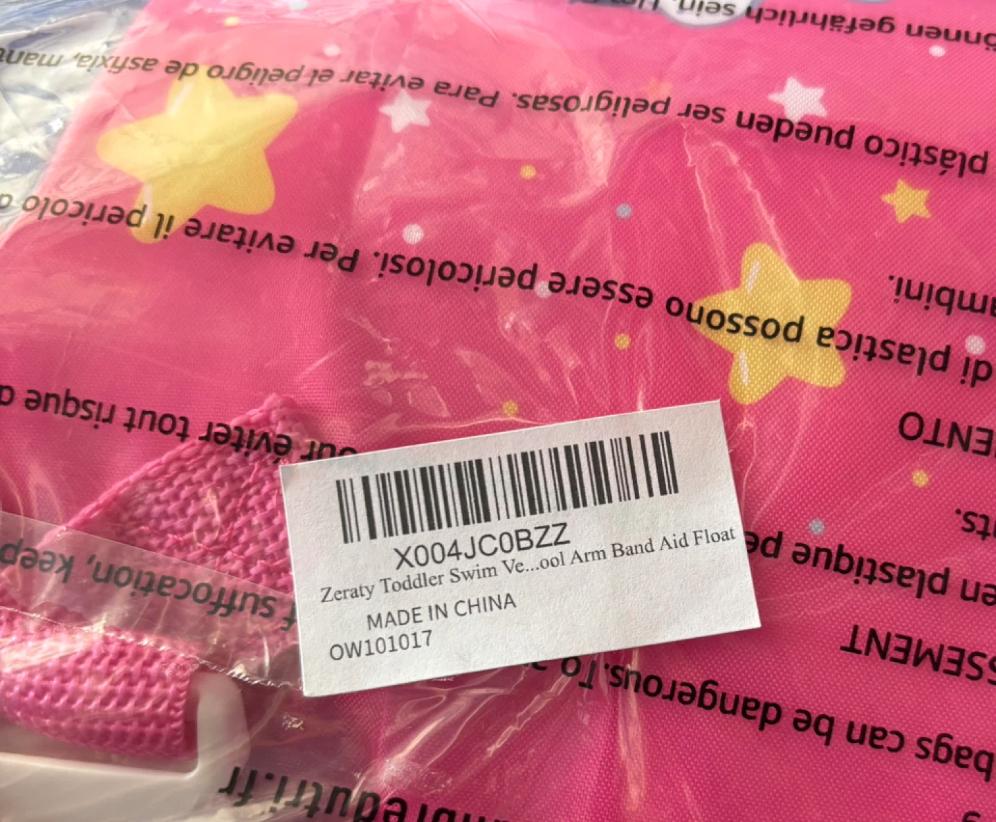 Zeraty Toddler Swim Vest - Unicorn Design - photo 2