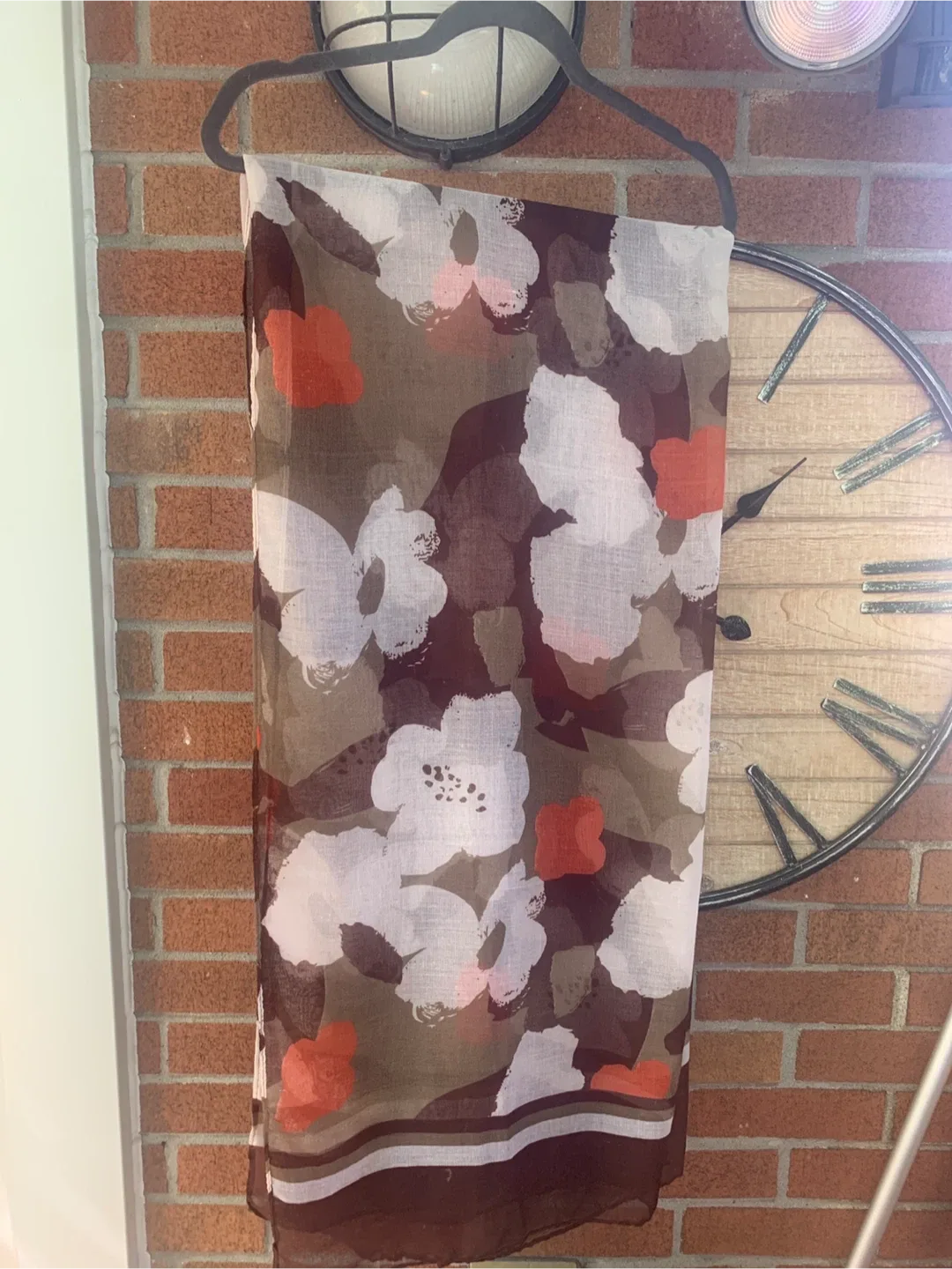 Floral Patterned Scarf image indicator(2)