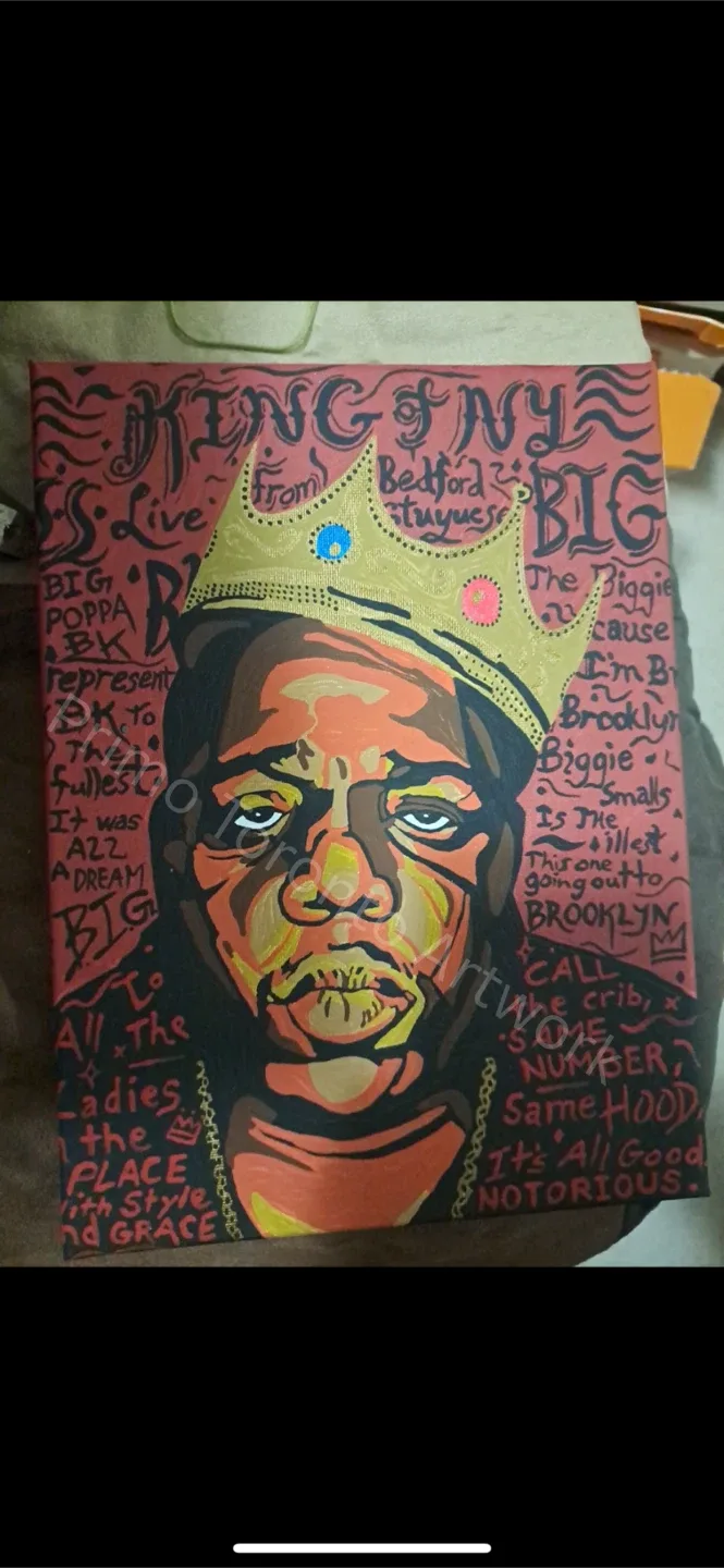 Biggie Smalls Painting thumbnail