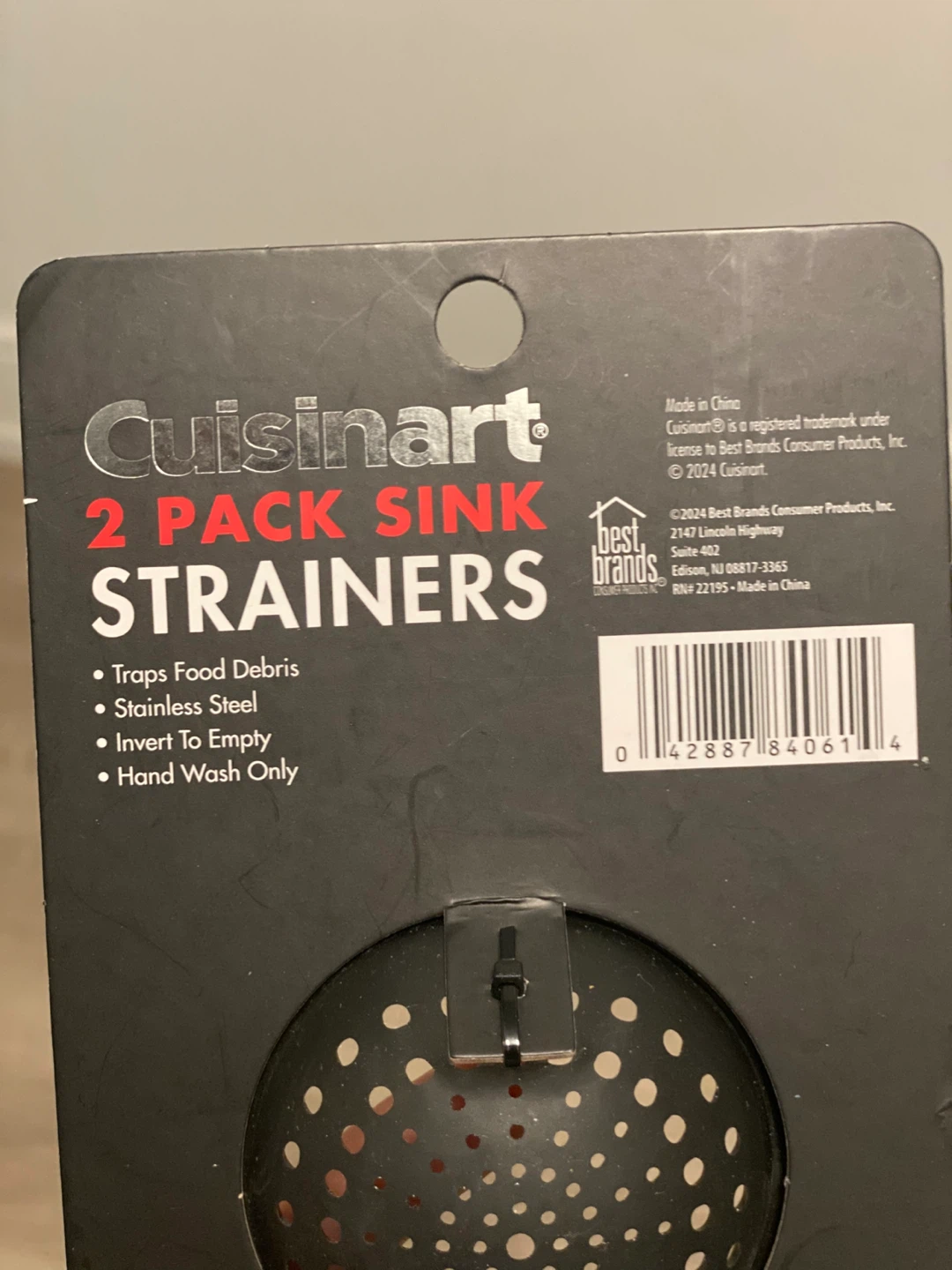 Cuisinart 2 Pack Sink Strainers - New - photo 2