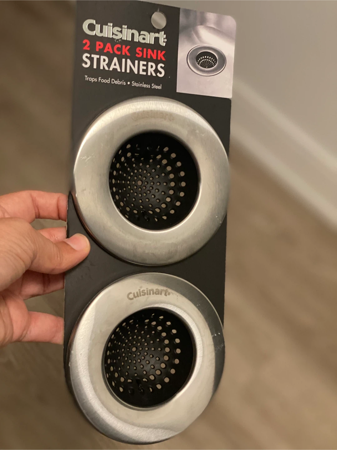Cuisinart 2 Pack Sink Strainers - New