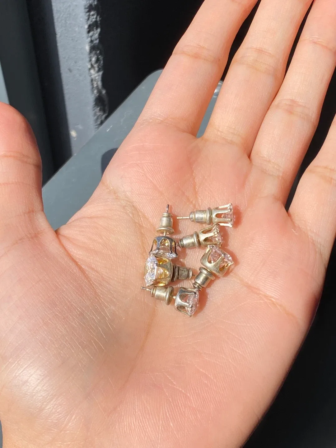 VERY Sparkly Studs - Set of 3 image indicator(4)