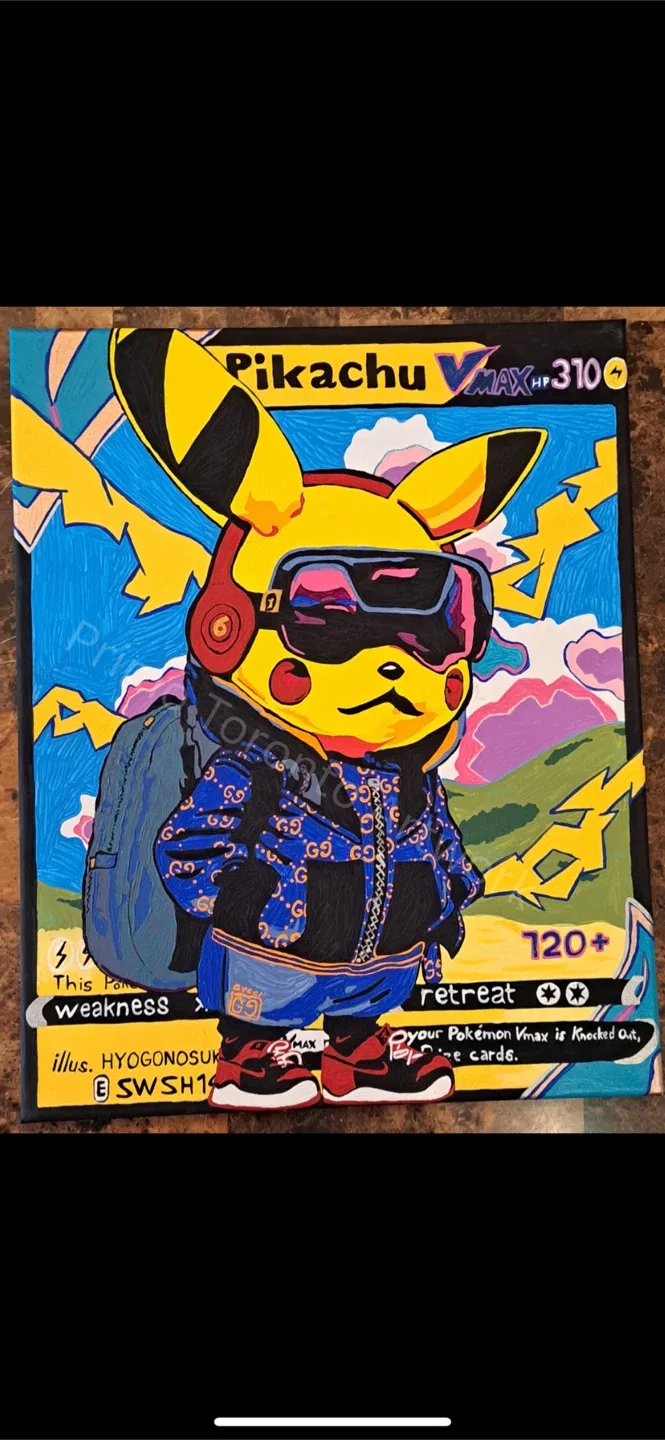Pikachu VMAX Custom Art thumbnail