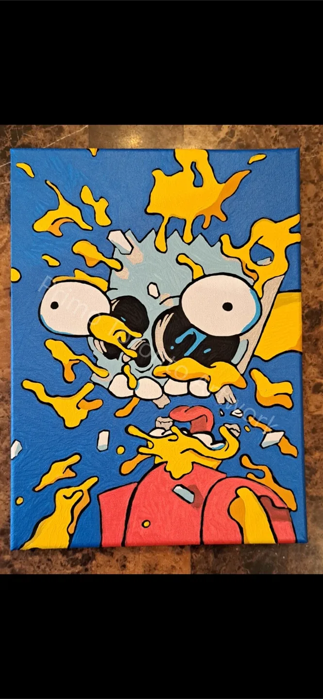Bart Simpson Mashup Art thumbnail