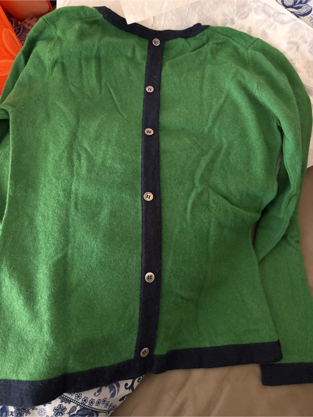 Green cashmere sweater - photo 2