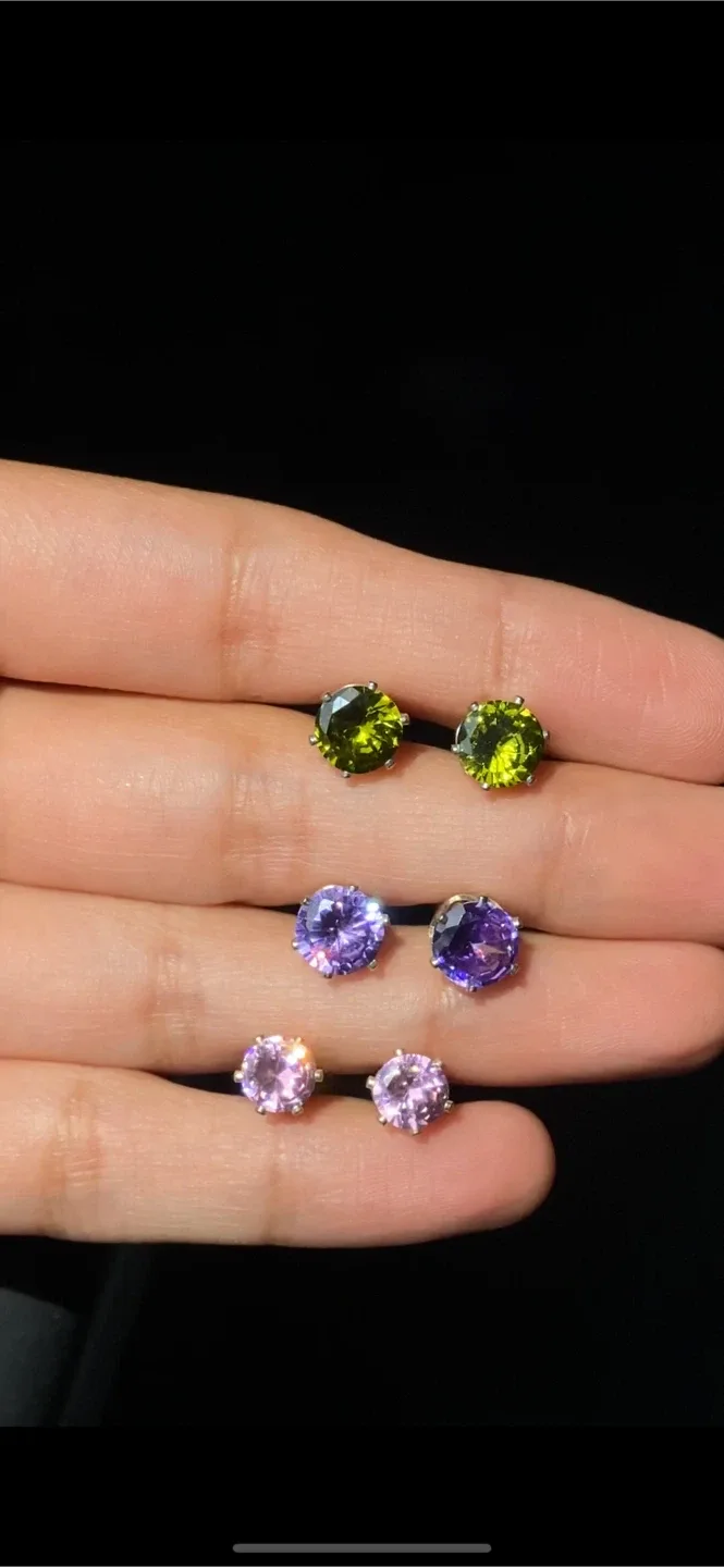VERY Sparkly Studs - Set of 3 thumbnail