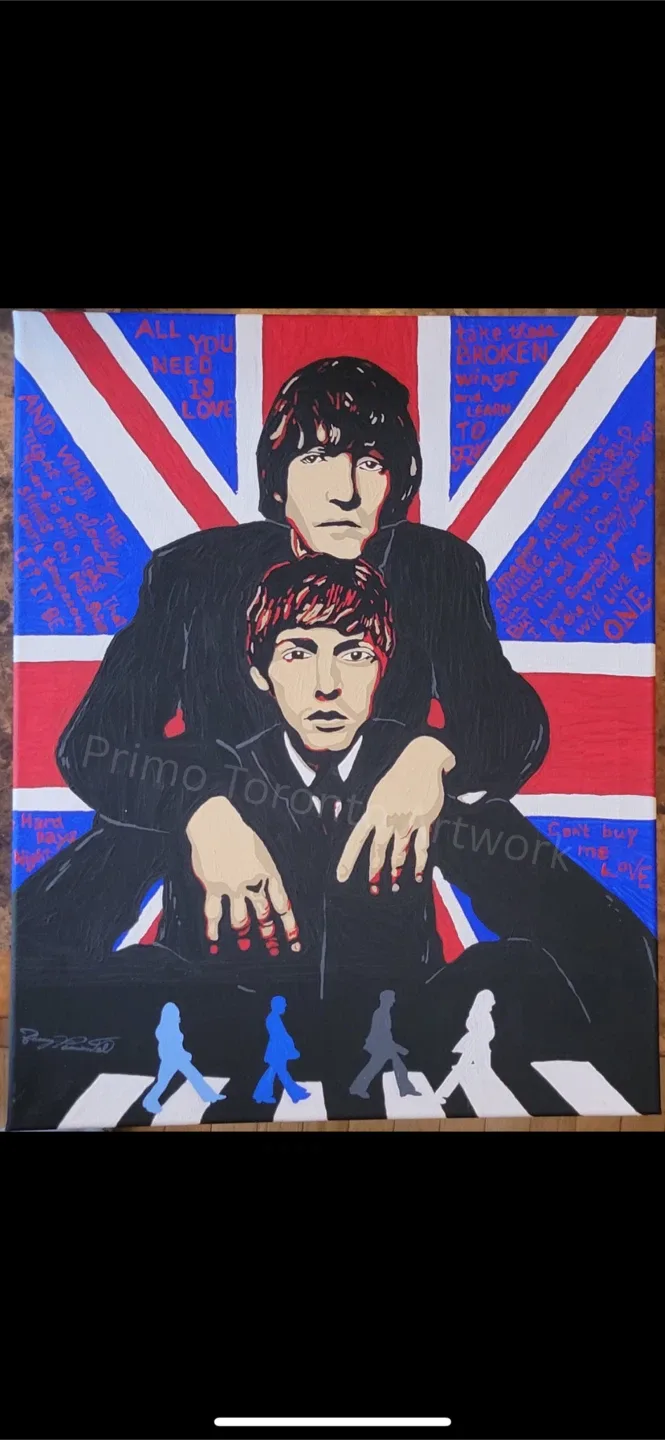The Beatles Painting thumbnail