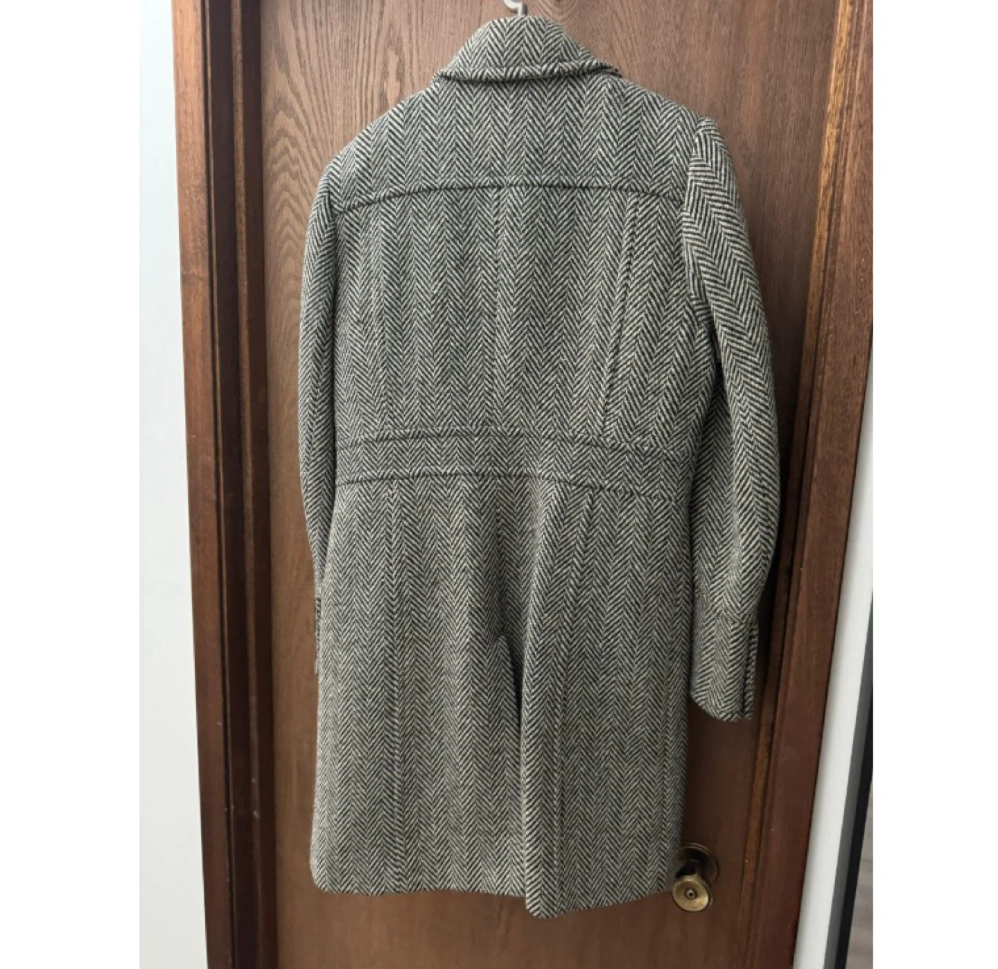 Wool Tweed Herringbone Coat by Style & Co - photo 4