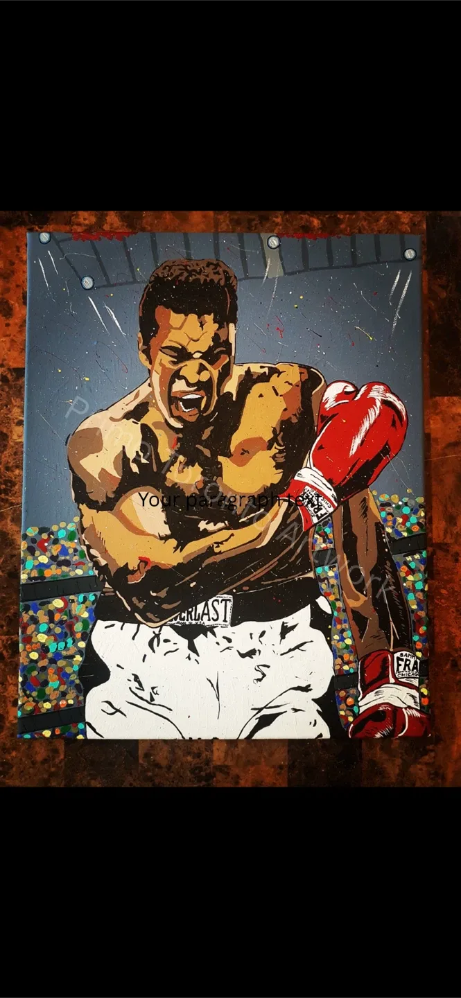 Muhammad Ali Painting thumbnail