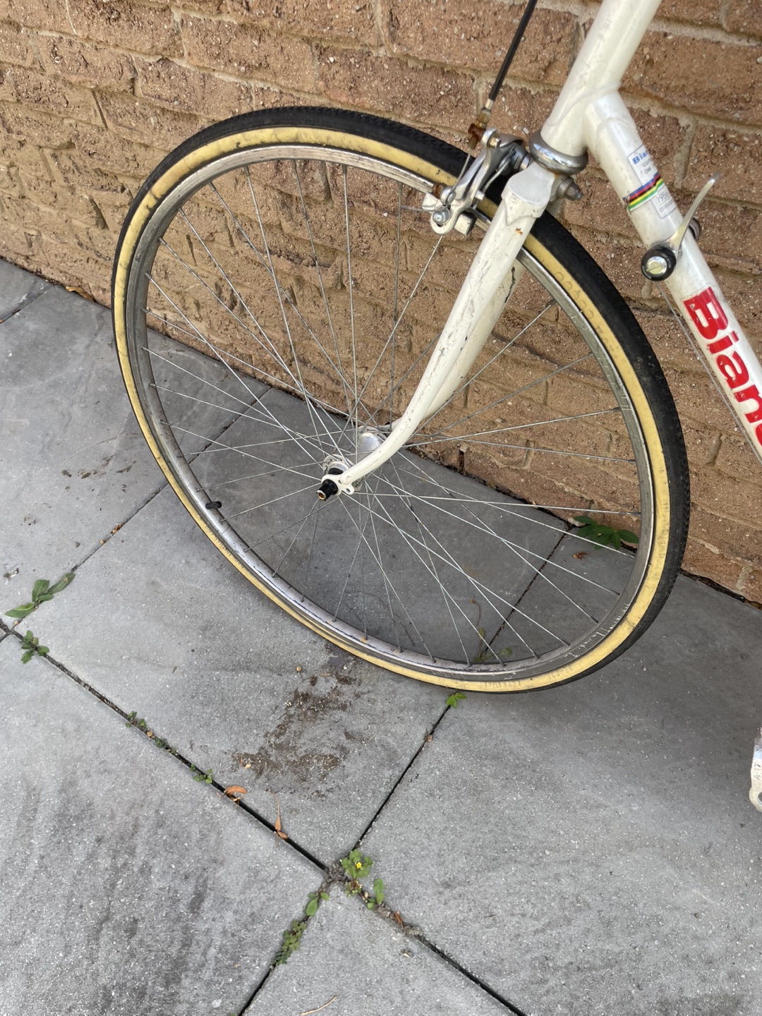 Bianchi Road Bike - White - photo 3