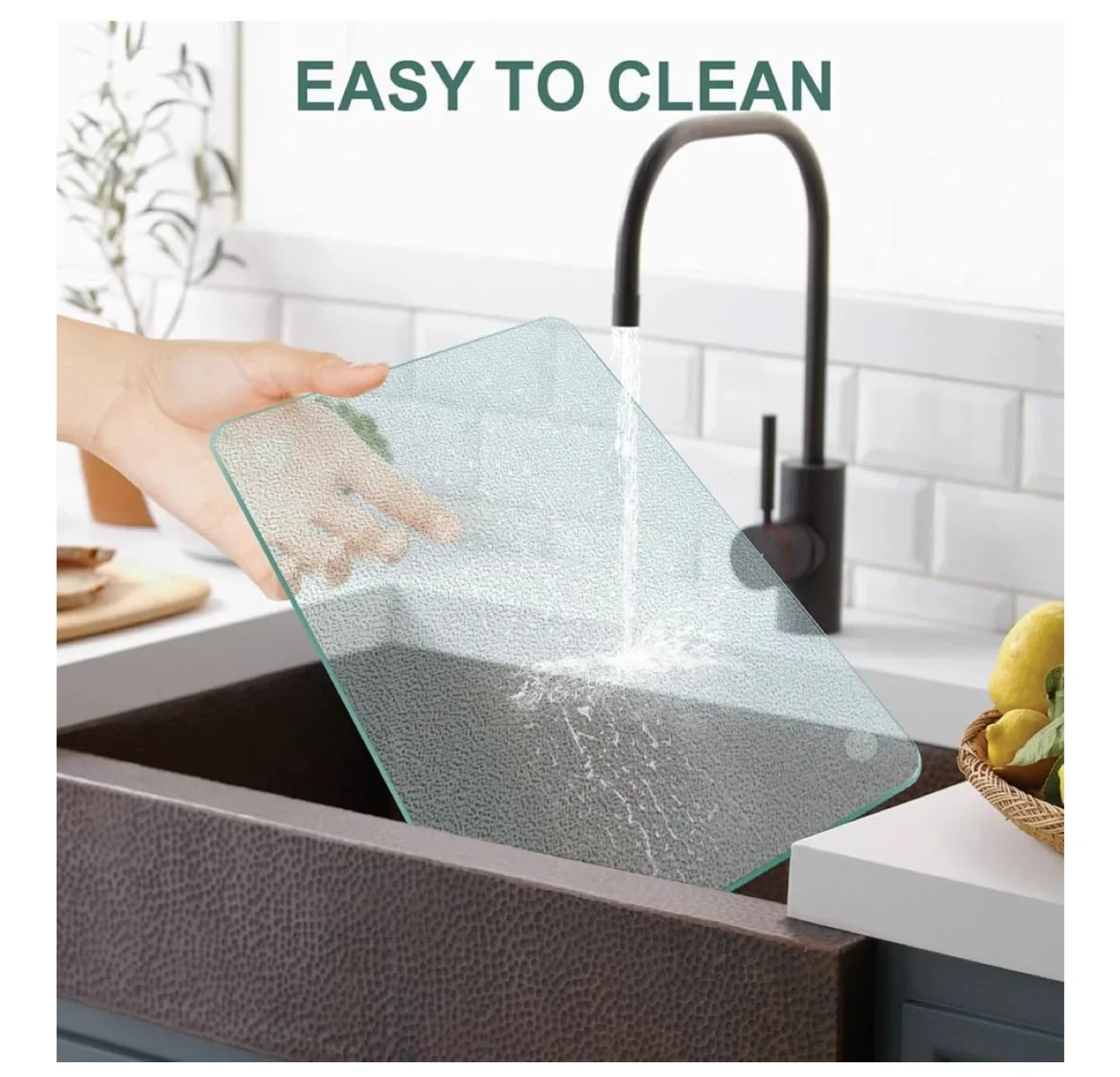 Glass Cutting Board - 16 x 12 inches image indicator(4)