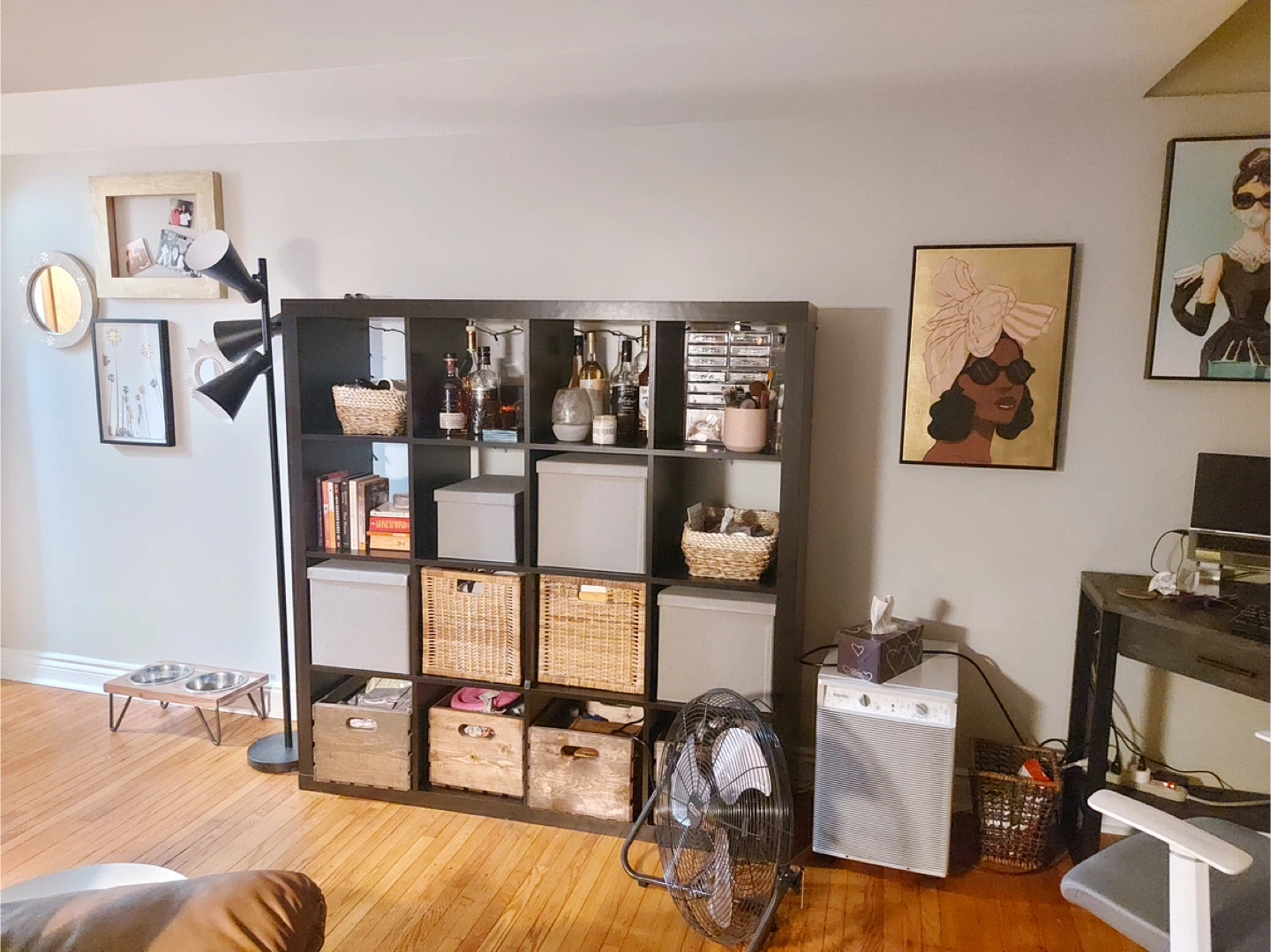 IKEA Kallax Shelf Unit - Black-Brown - photo 2