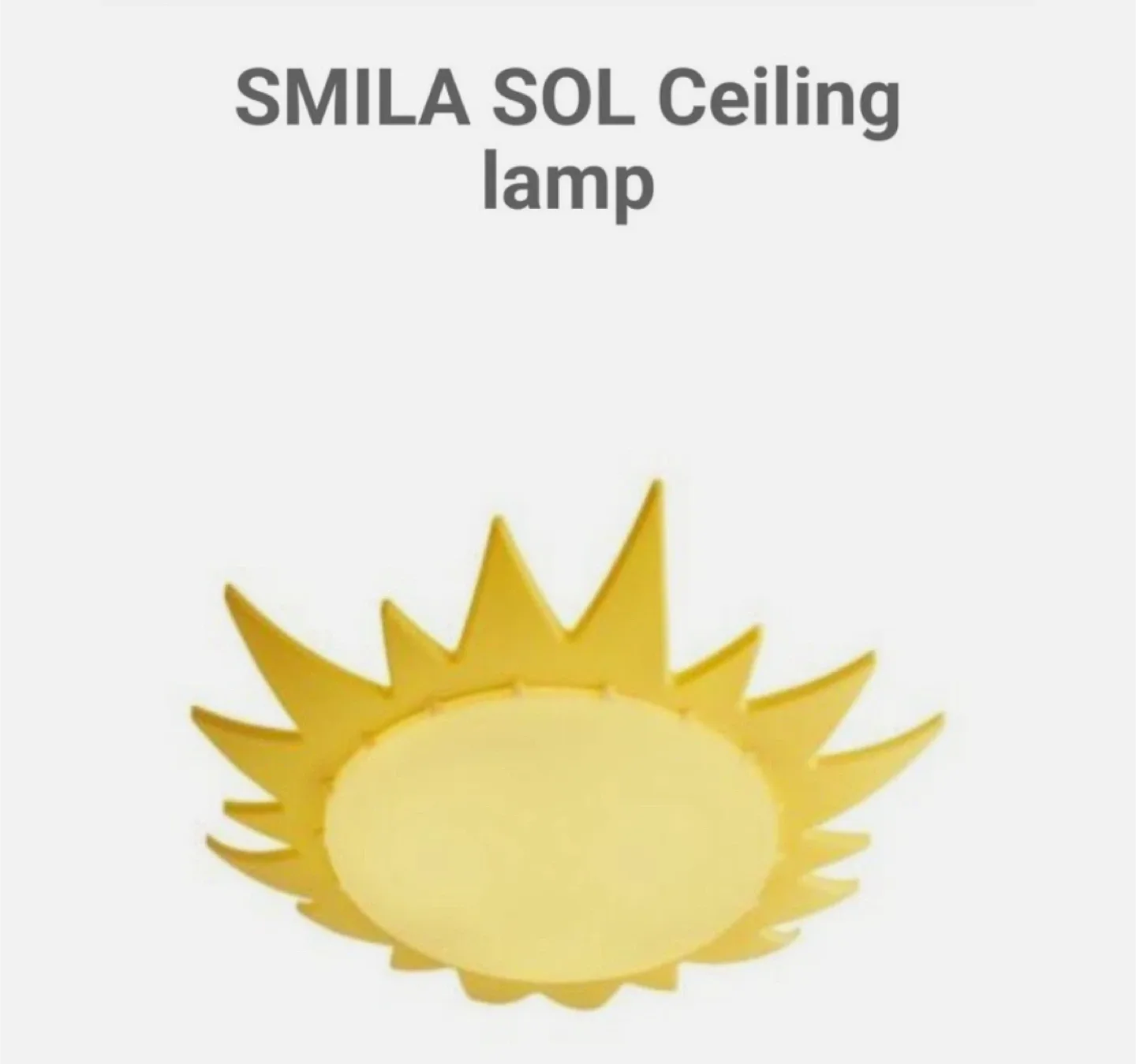 IKEA SMILA SOL Ceiling Lamp image indicator(2)