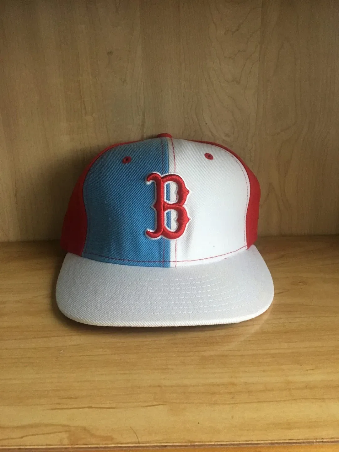 Stall & Dean Boston Red Sox Fitted Cap Size 7 thumbnail