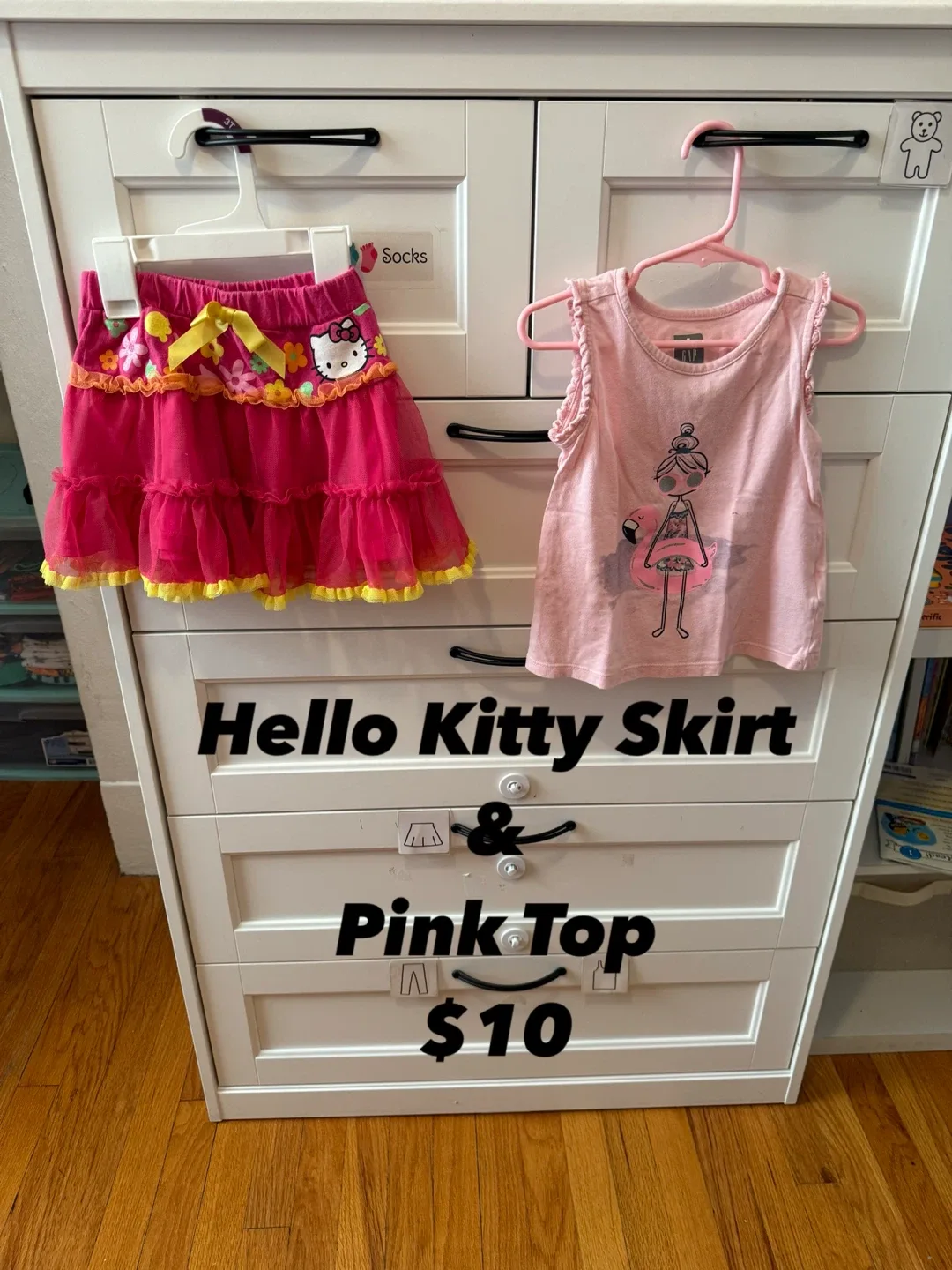 Toddler Clothes Bundle - Jeans, Shirts, Leggings image indicator(7)