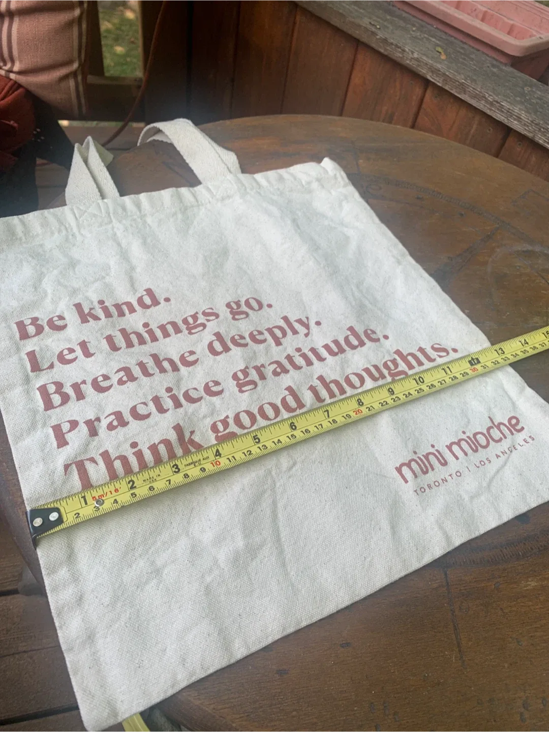Mini Mioche Tote Bag - "Be Kind" Design image indicator(5)