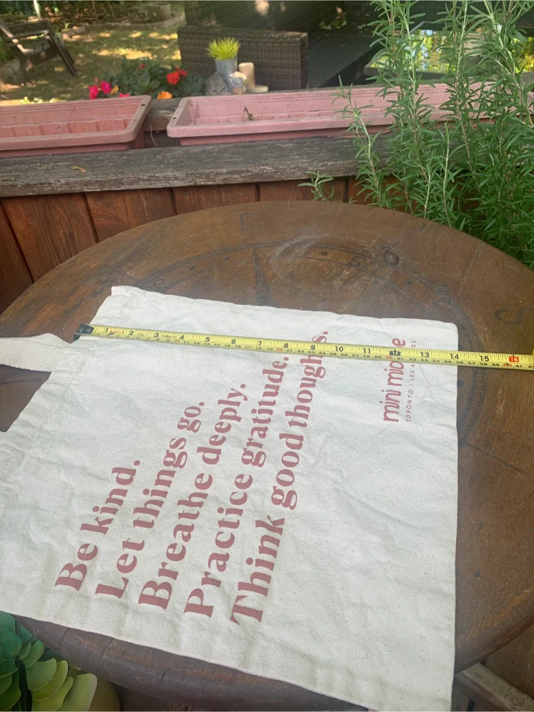 Mini Mioche Tote Bag - "Be Kind" Design image indicator(4)