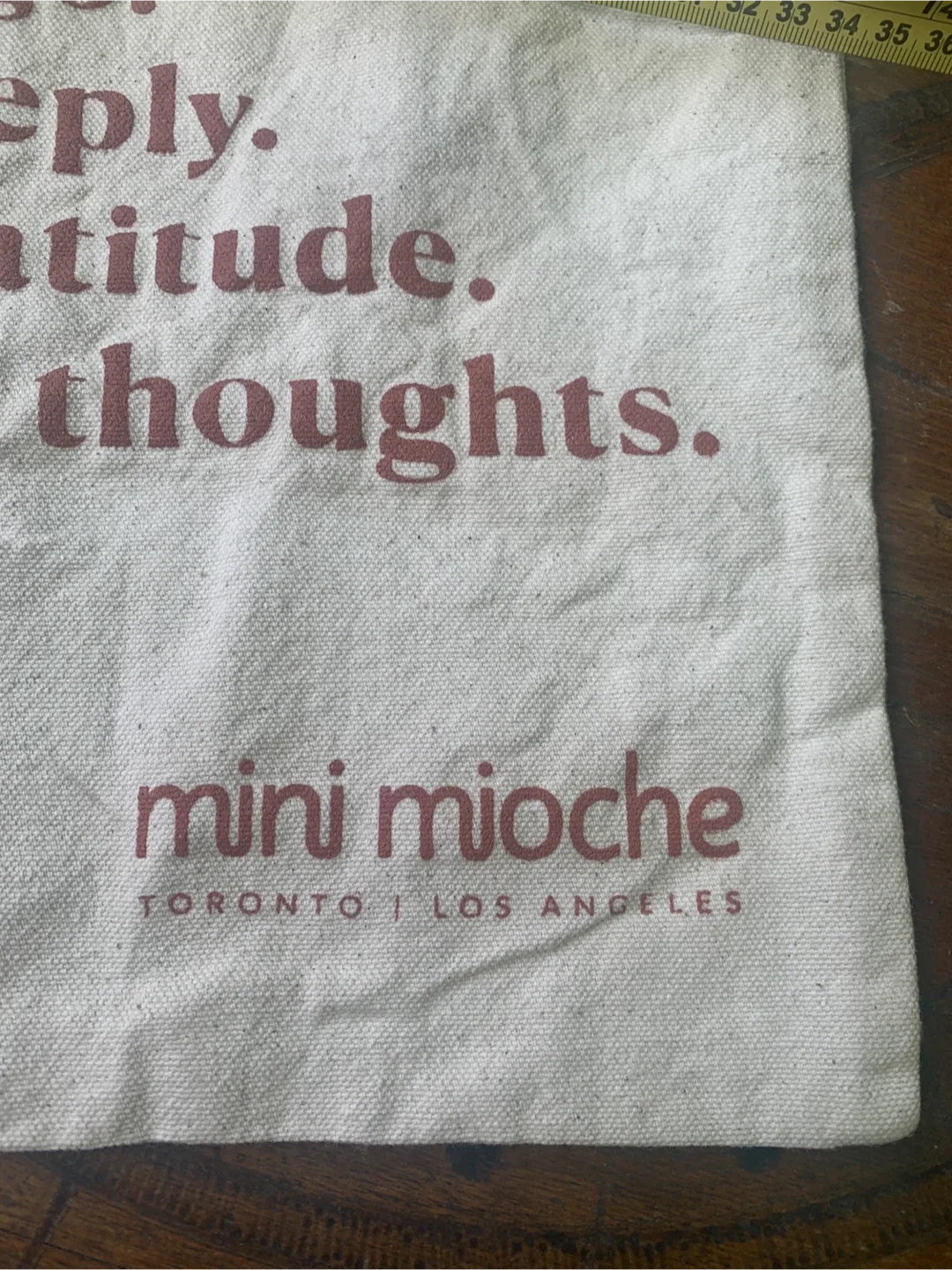 Mini Mioche Tote Bag - "Be Kind" Design image indicator(6)