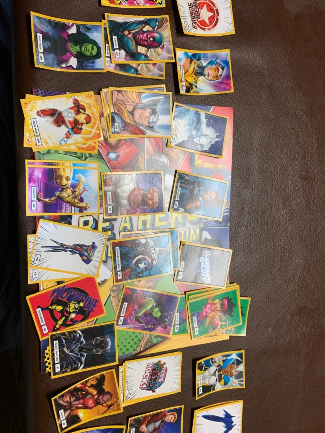 Marvel Be A Hero Stickers thumbnail