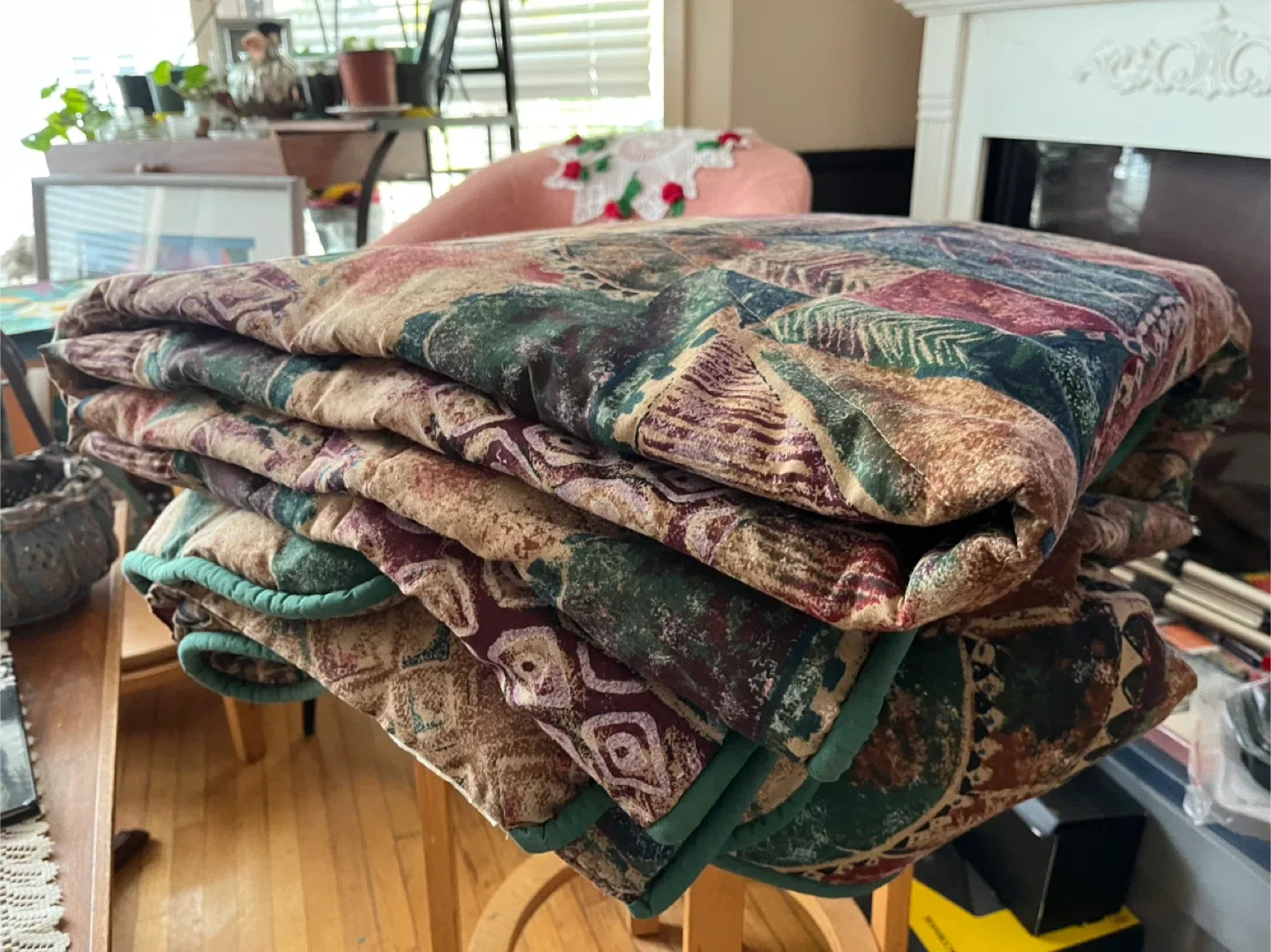 Quilted Blanket or Bedspread, Queen size