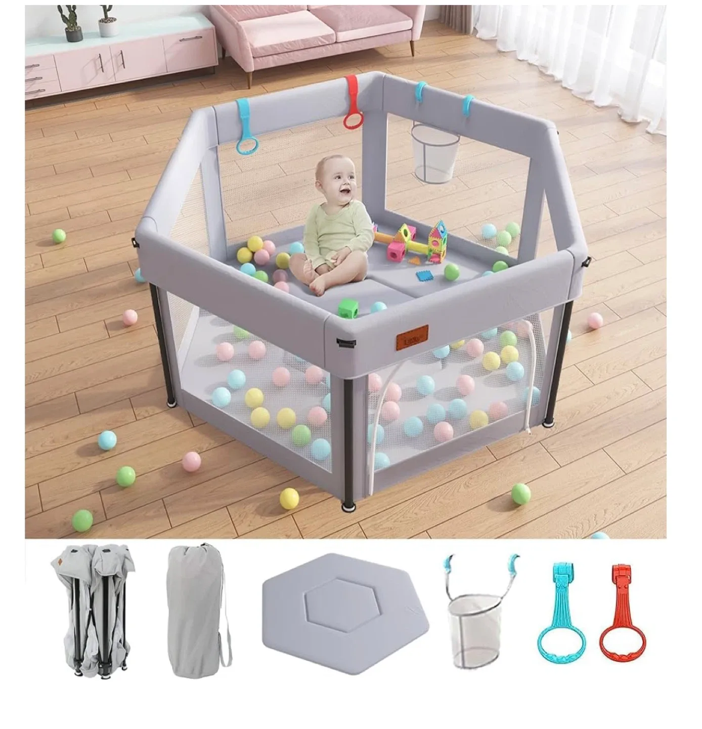 Baby Playpen - Free Mom's Hand thumbnail