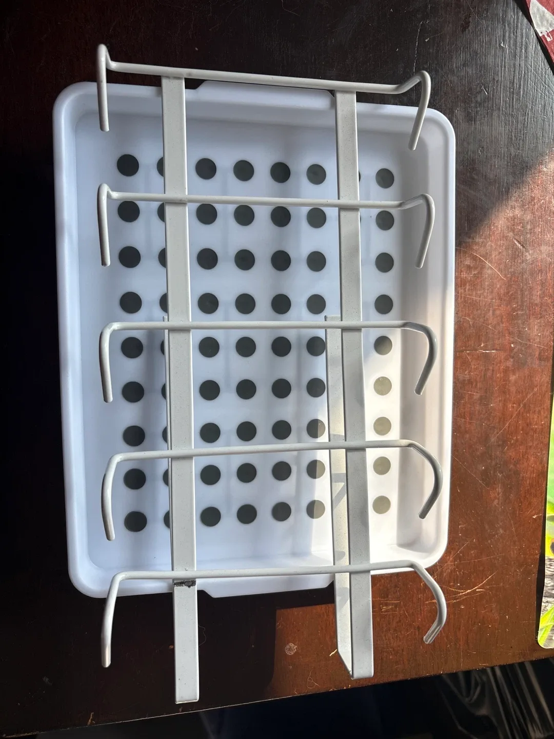 Portable shelf/organizer and cup rack for under cupboards 🥕