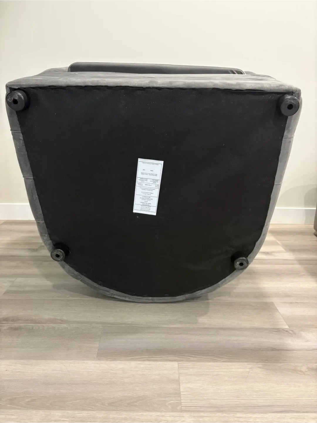 Grey Velvet Lynn Accent Chair image indicator(6)