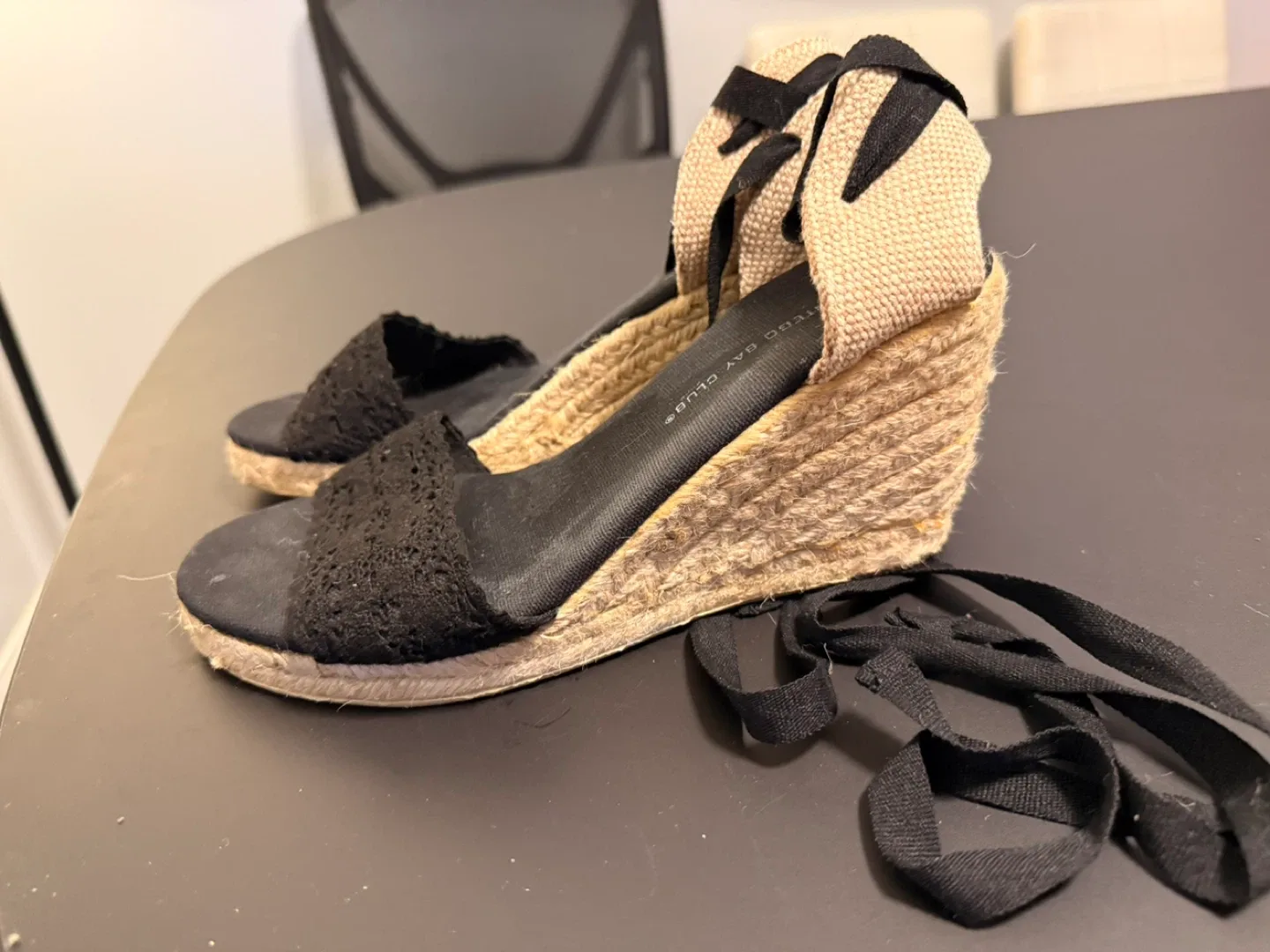 Forever 21 Black Heels image indicator(9)