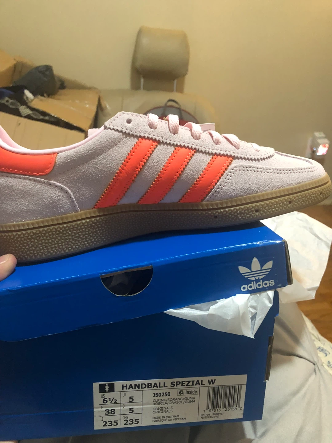 Adidas Handball Spezial W Pink US 6.5 New - photo 2