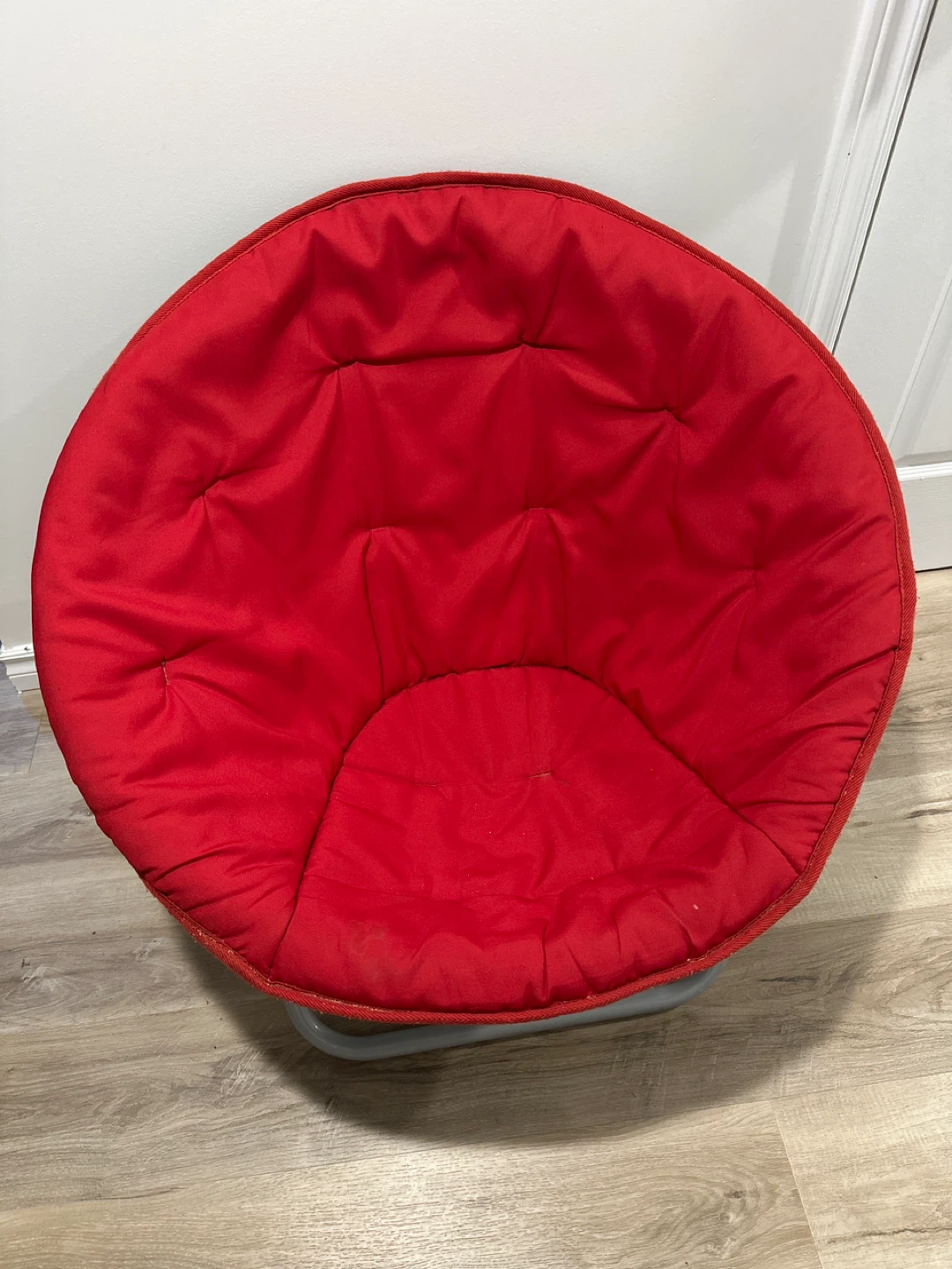Red Saucer Chair
