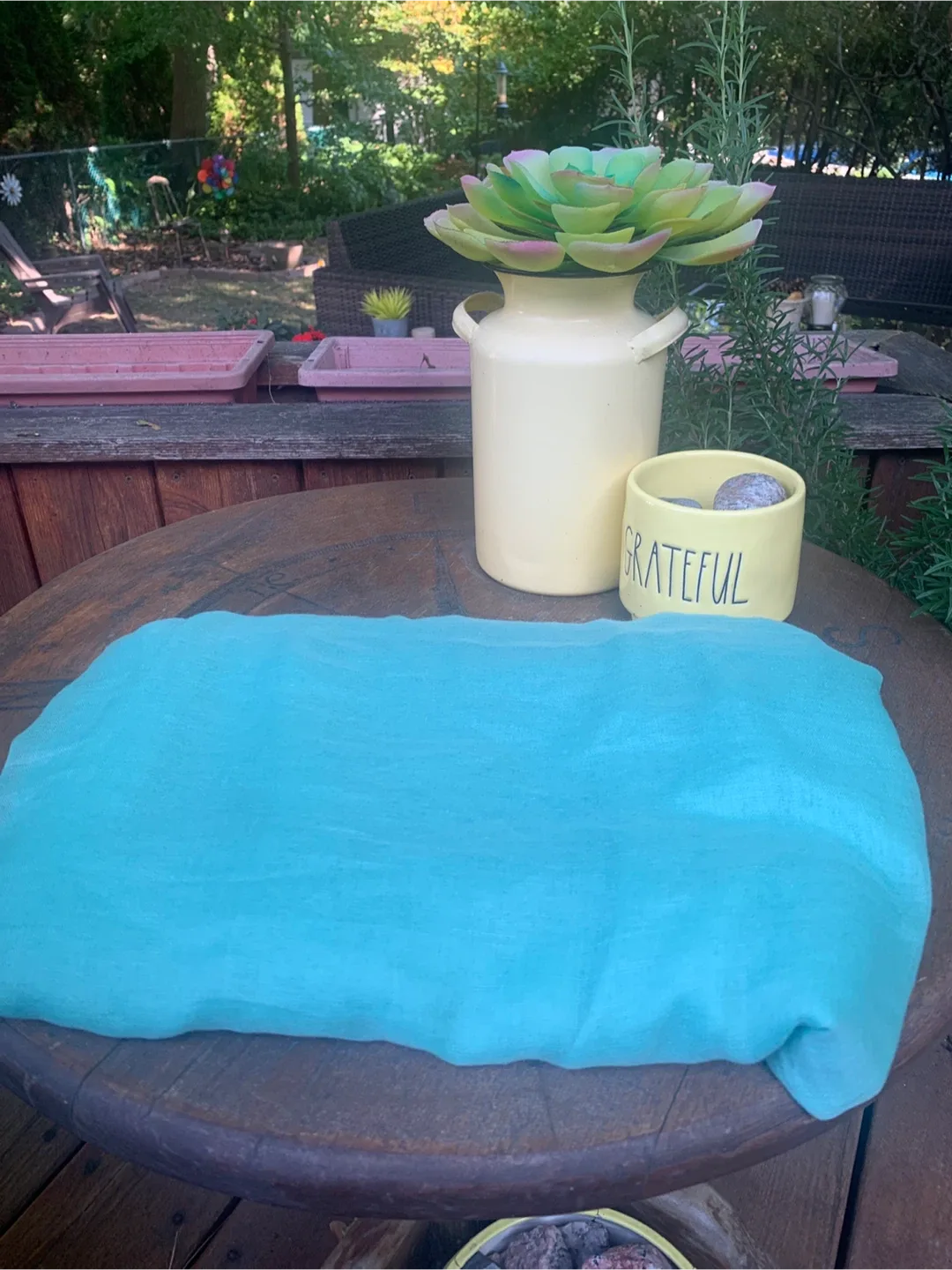 Teal Green Circle Scarf image indicator(7)