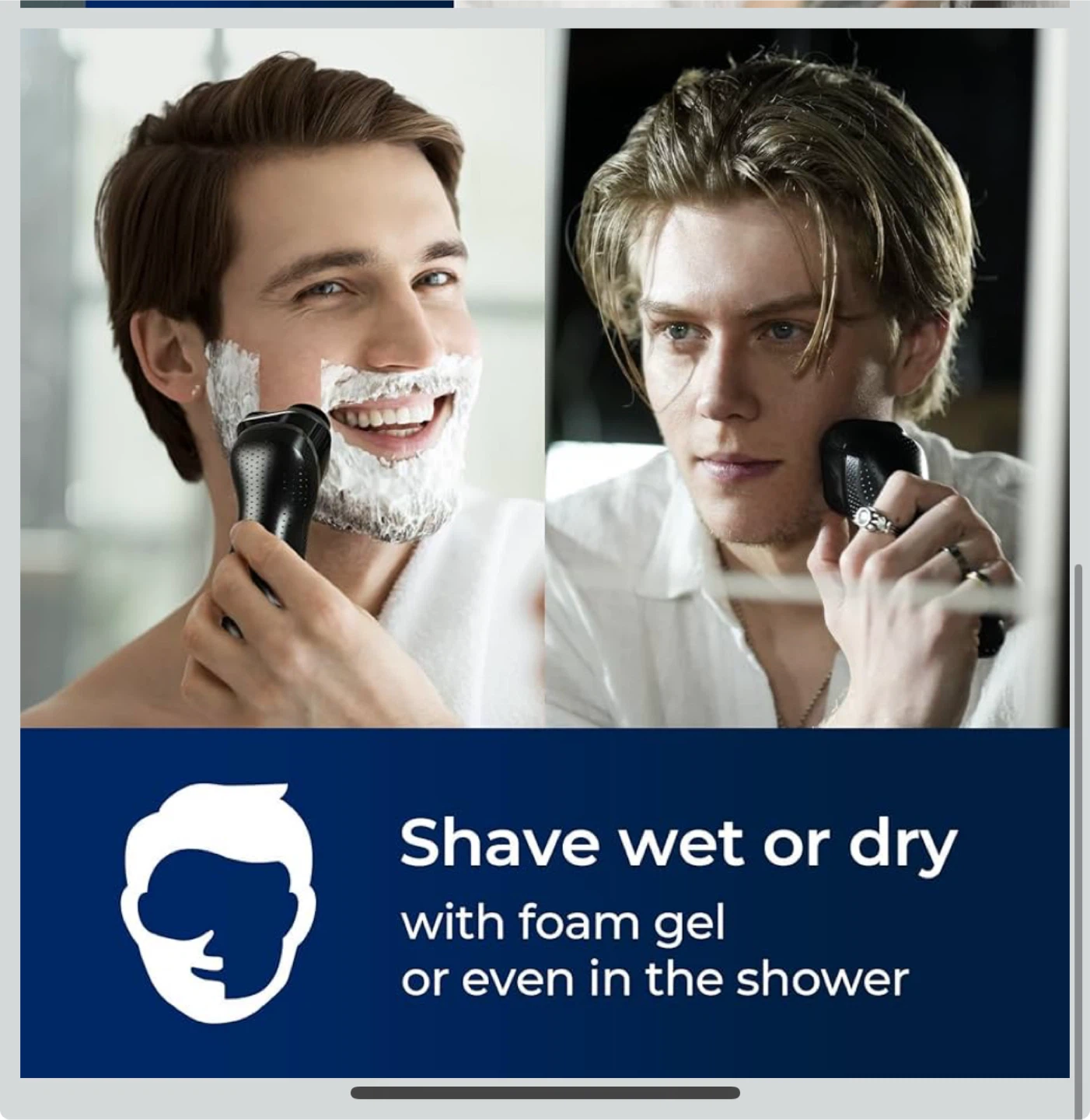 RateGist Electric Shaver, Wet & Dry - photo 4