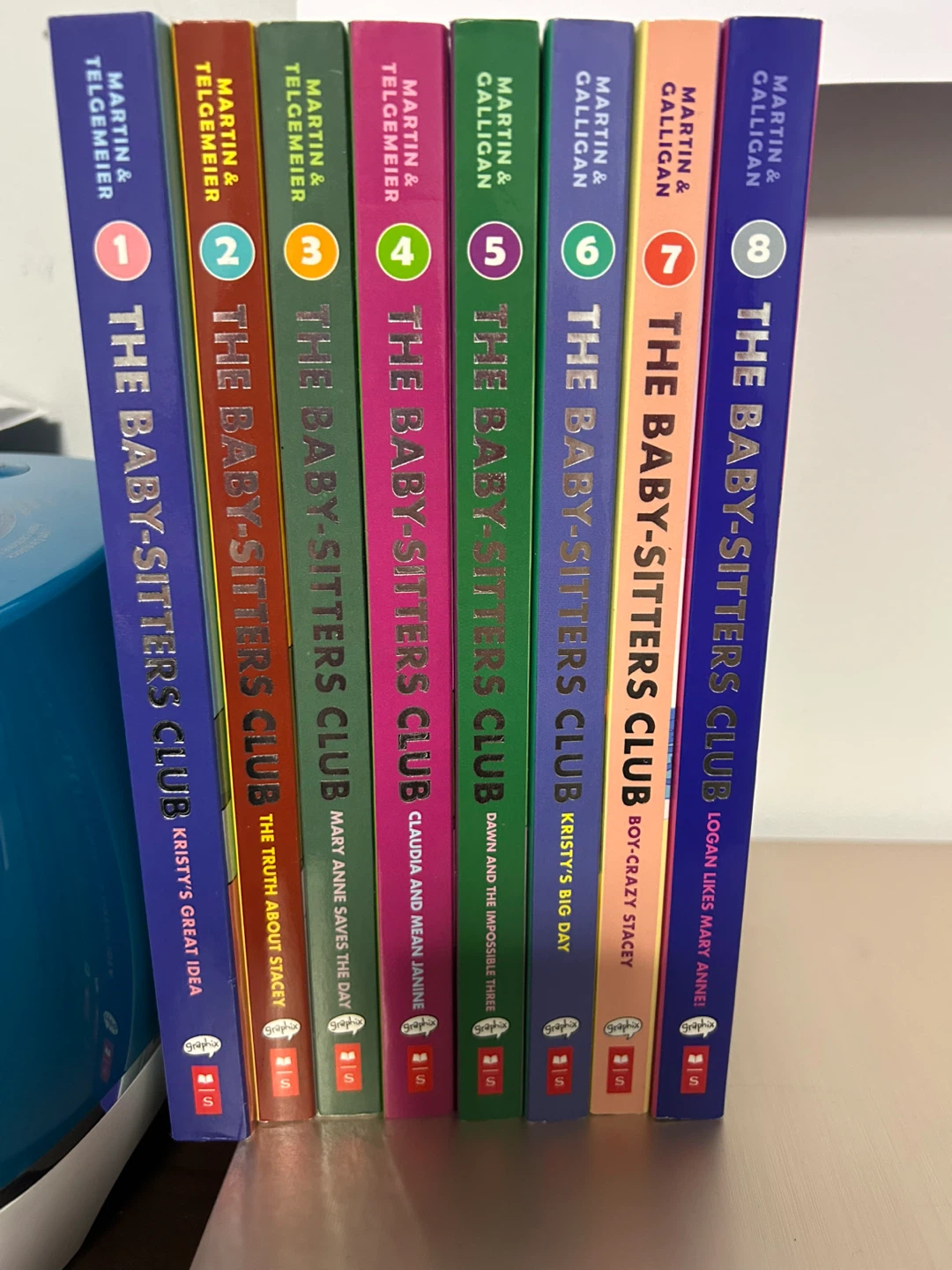 The Baby-Sitters Club Graphic Novels 1-8