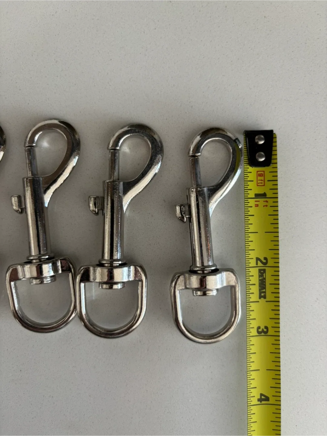 3 inch Swivel Snap Hooks - Set of 4 (New) image indicator(2)
