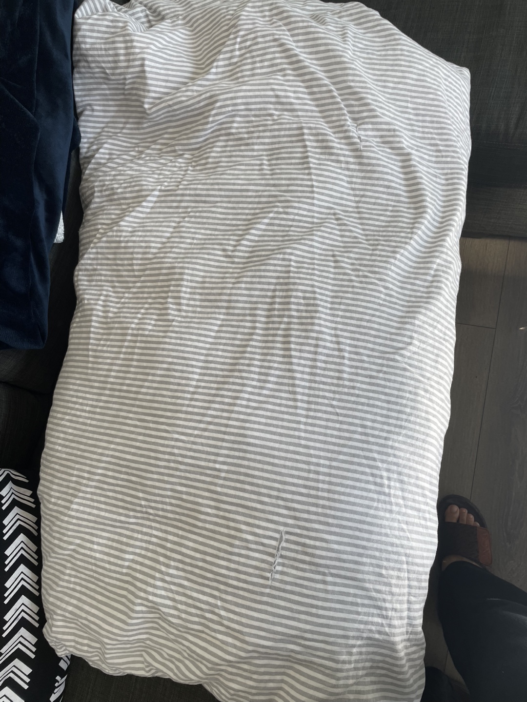 Striped Duvet Comforter Queen