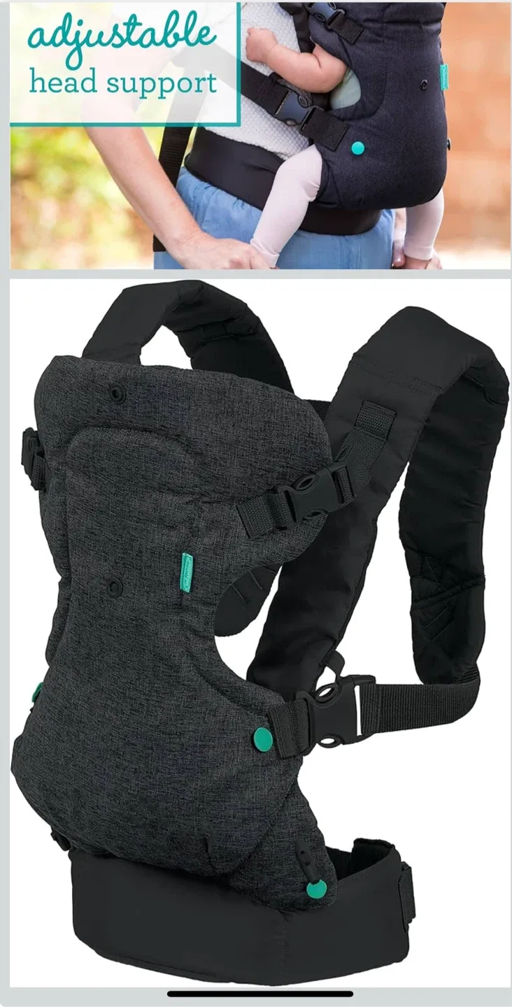 New Infantino Carry On Multi Pocket Carrier - Charcoal thumbnail