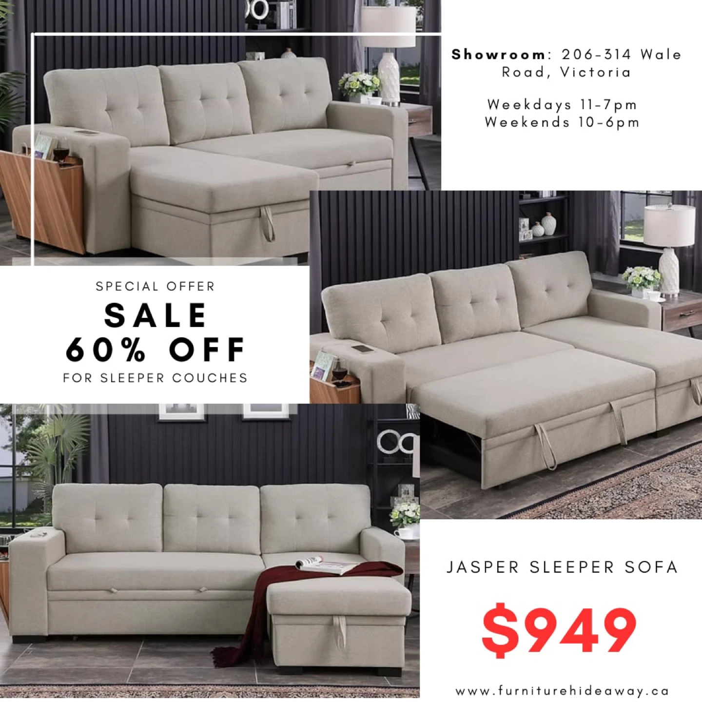 🛋️ Special Offer: Sleeper couches starts at $699 🛋️ - photo 3