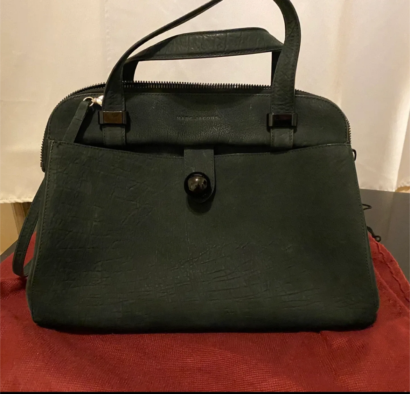 Marc Jacobs Black Leather Satchel image indicator(2)