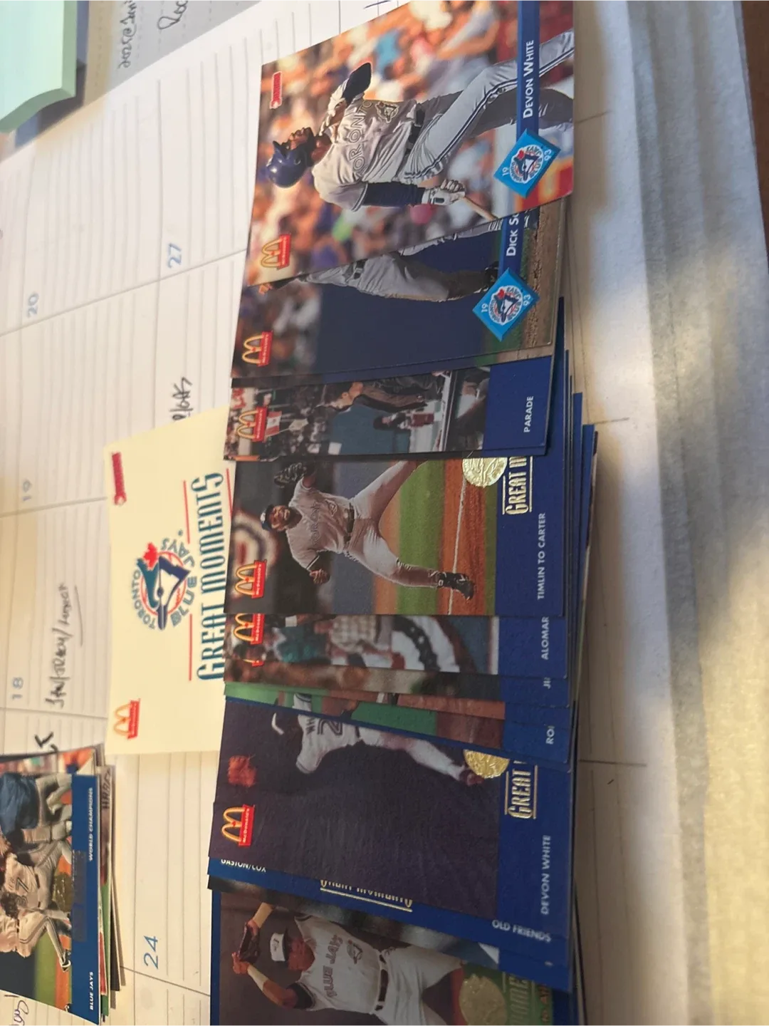 Toronto Blue Jays Great Moments Trading Cards 1985-1992 image indicator(4)