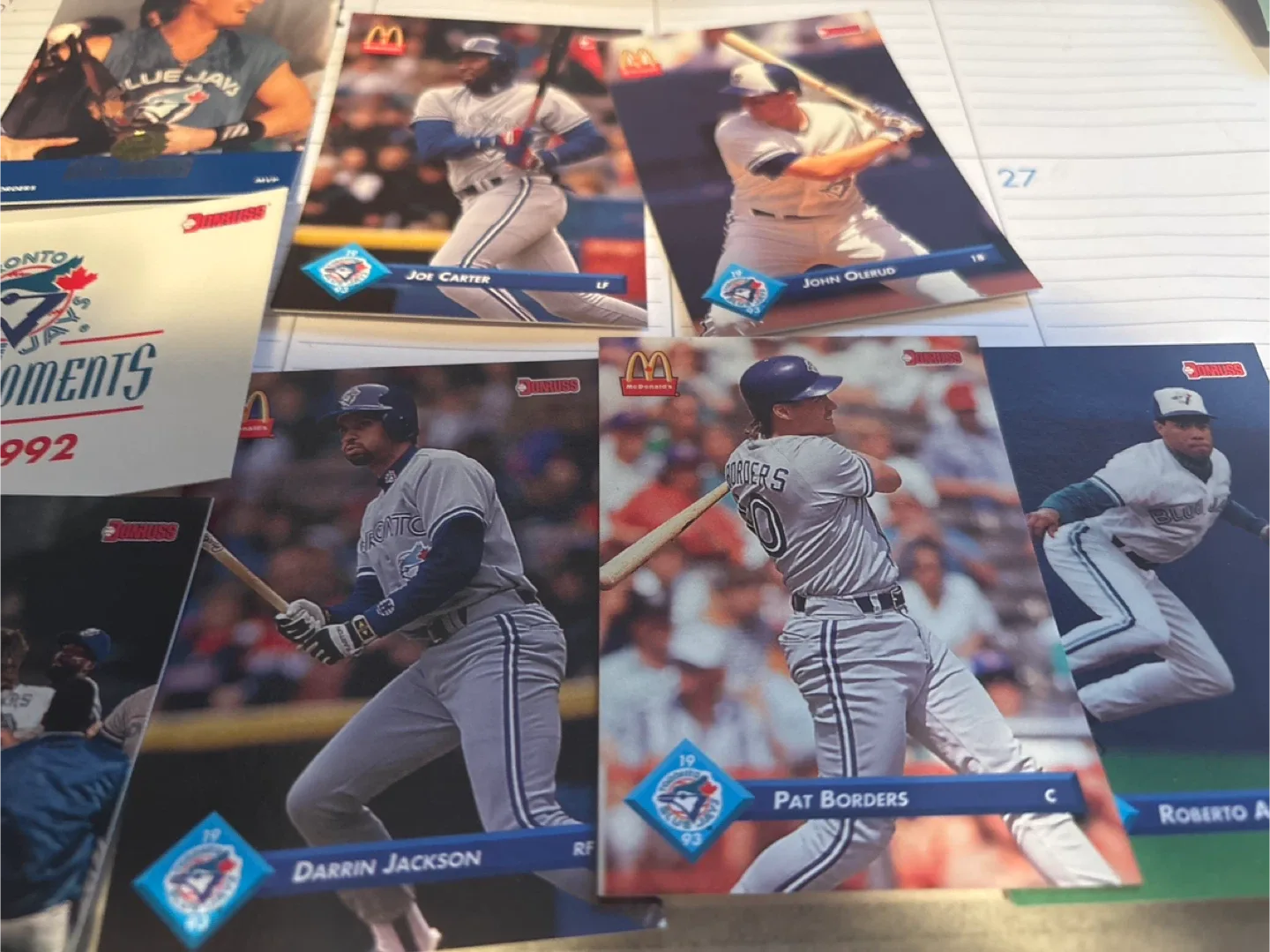 Toronto Blue Jays Great Moments Trading Cards 1985-1992 image indicator(3)