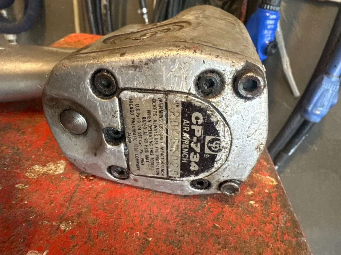 Chicago Pneumatic CP-734 Air Wrench image indicator(2)