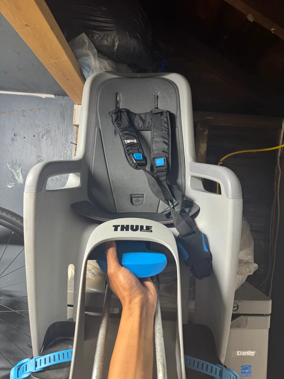 Thule RideAlong Child Bike Seat - Grey image indicator(2)